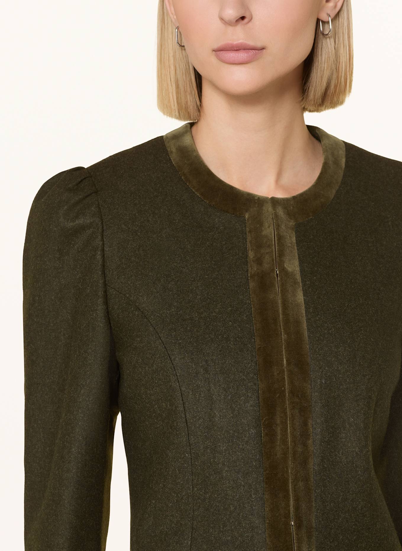 Heimatglück Tracht Janker ELISABETH: OLIV