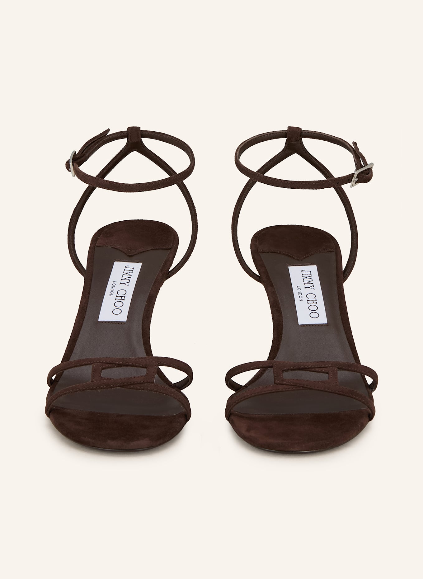 JIMMY CHOO Sandaletten 1998 LEO 65: DUNKELBRAUN