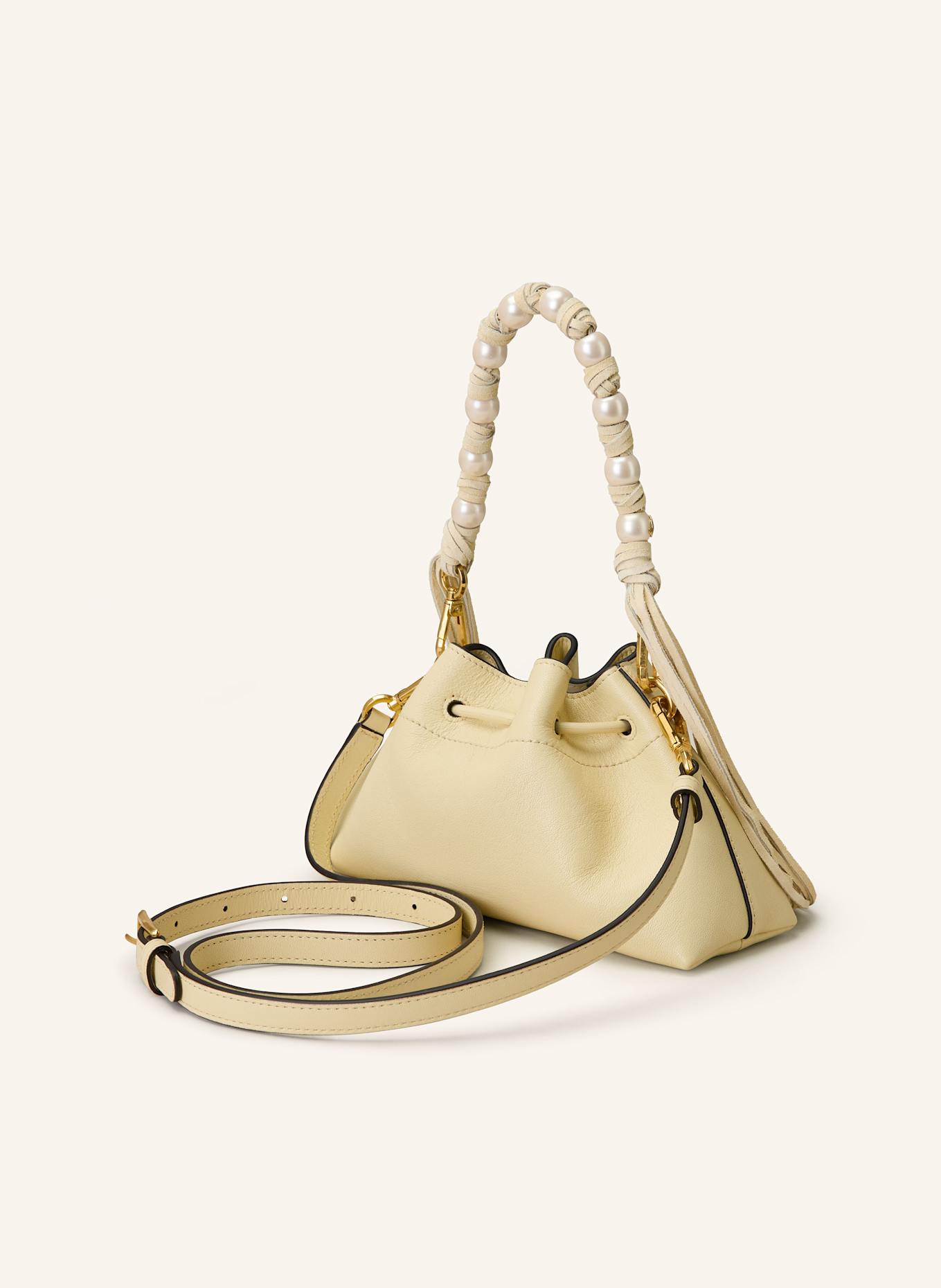 JIMMY CHOO Handtasche BON BON SMALL: BEIGE