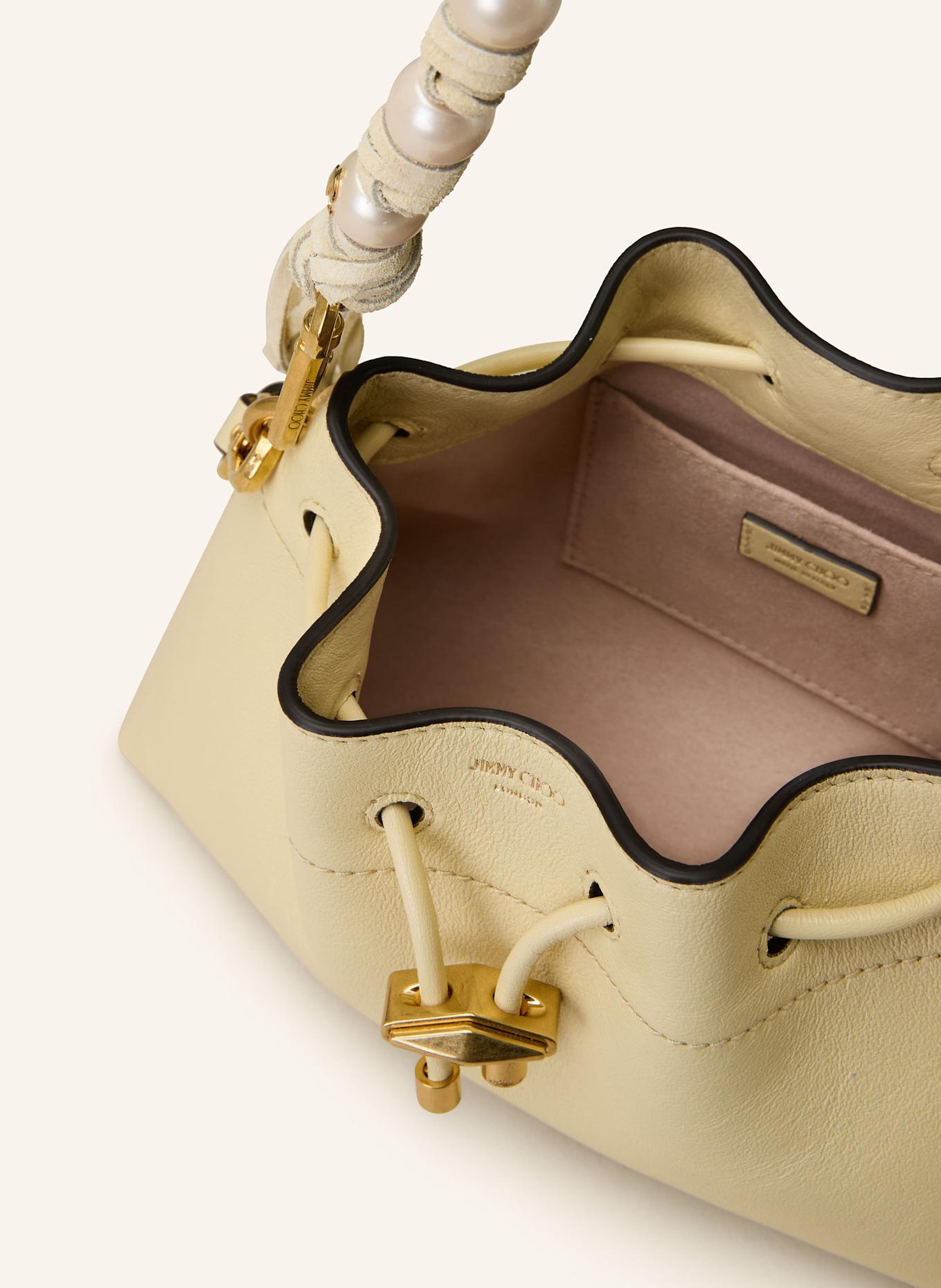 JIMMY CHOO Handtasche BON BON SMALL: BEIGE