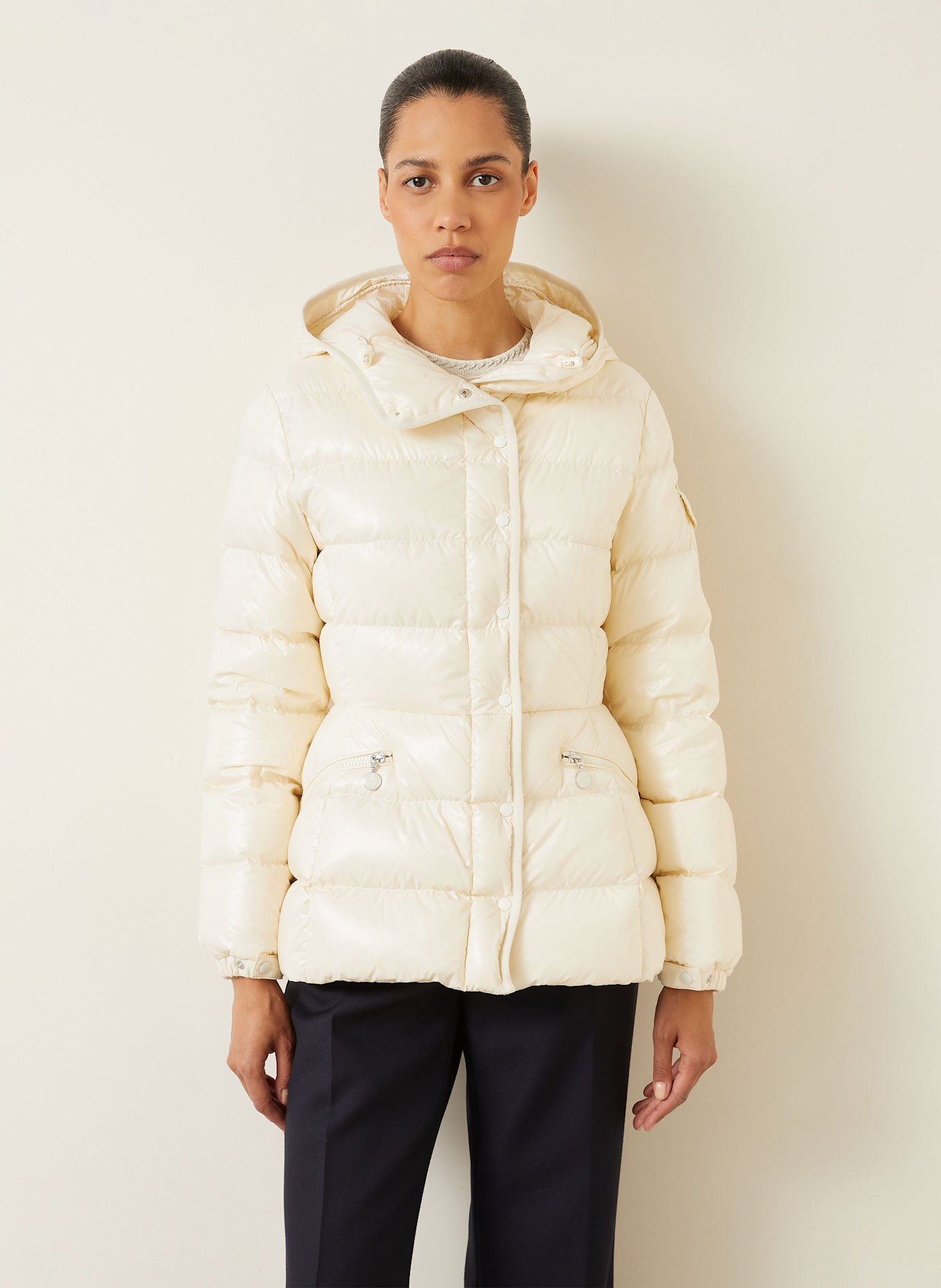 MONCLER Daunenjacke BARANTE: CREME