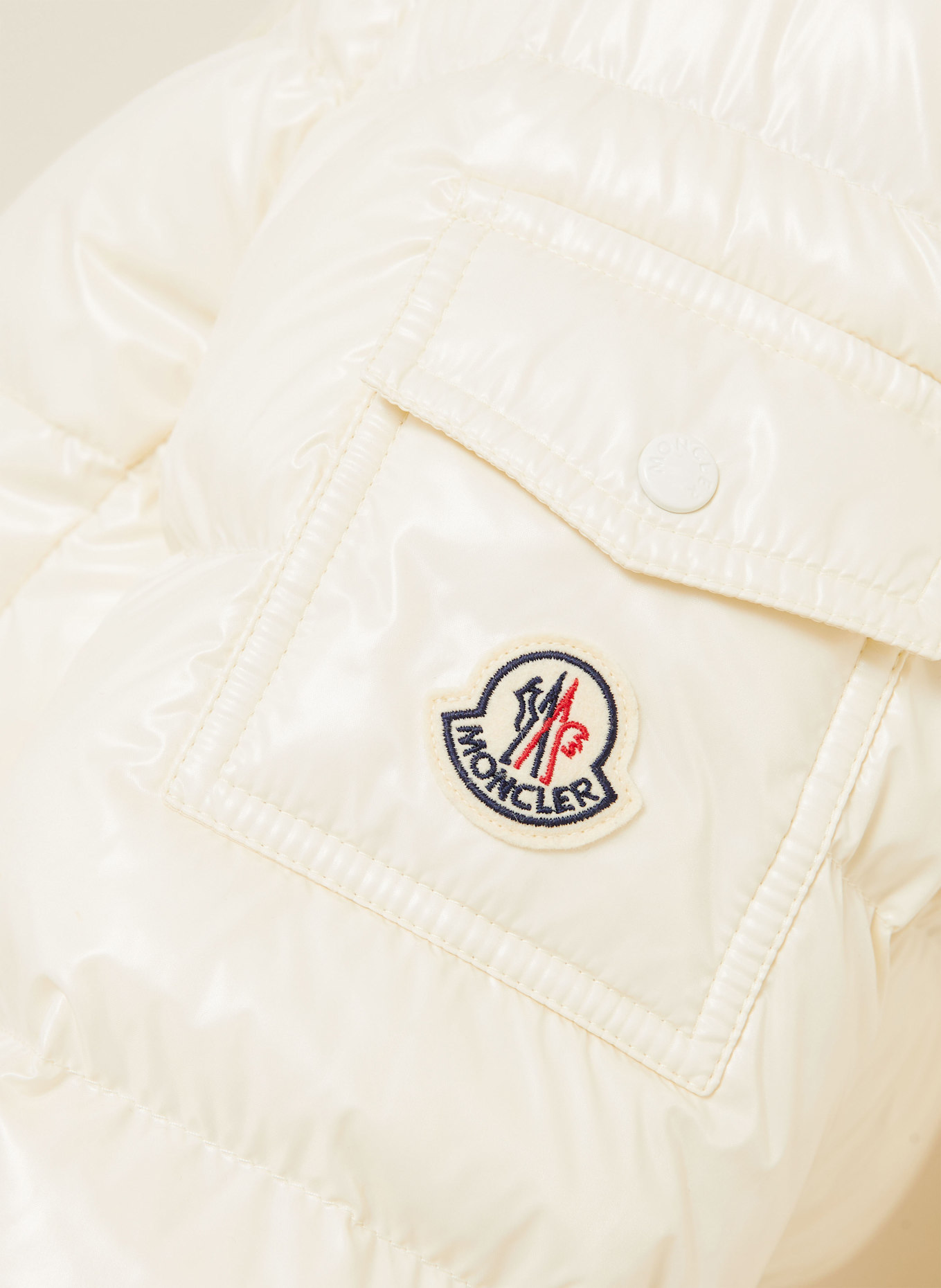 MONCLER Daunenjacke BARANTE: CREME
