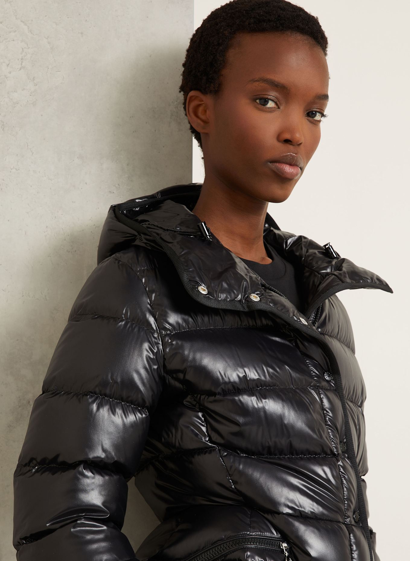MONCLER Daunenjacke BARANTE: SCHWARZ
