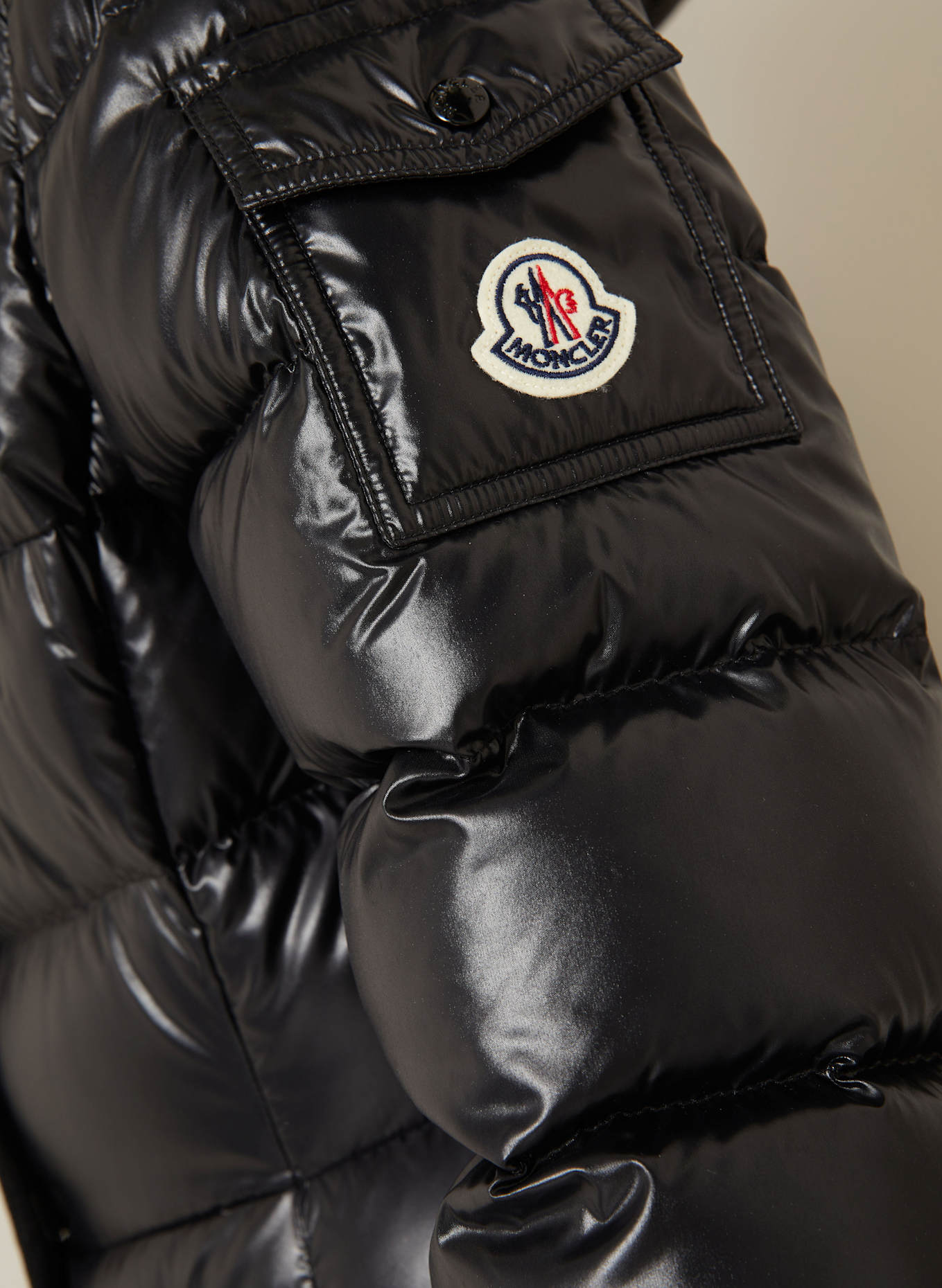 MONCLER Daunenjacke BARANTE: SCHWARZ