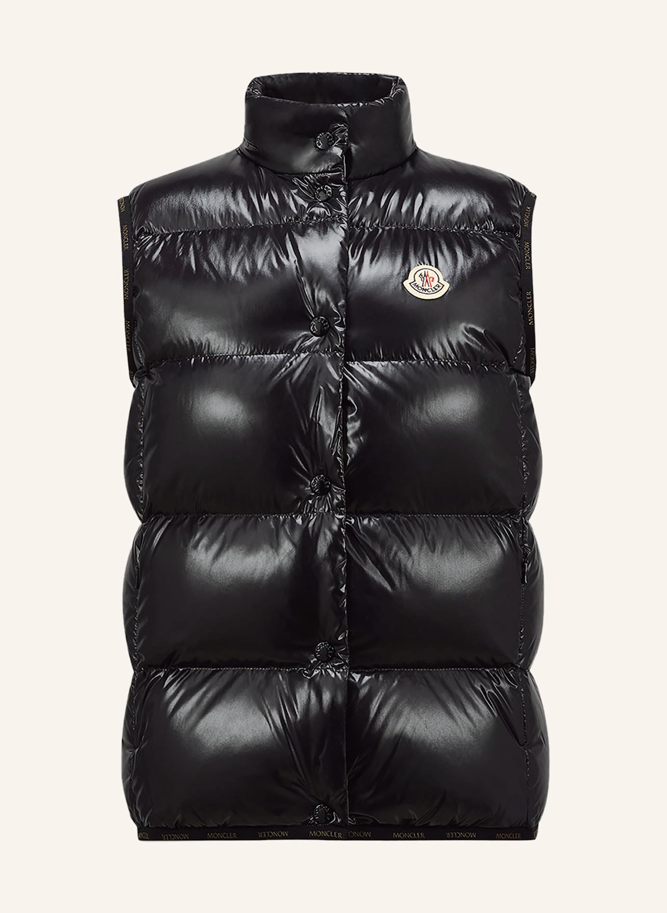MONCLER Daunenweste BADIA: SCHWARZ
