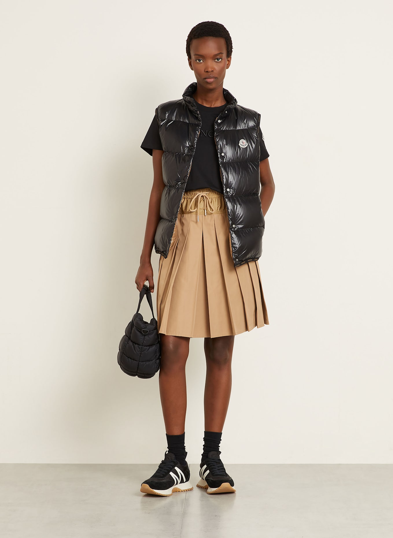 MONCLER Daunenweste BADIA: SCHWARZ