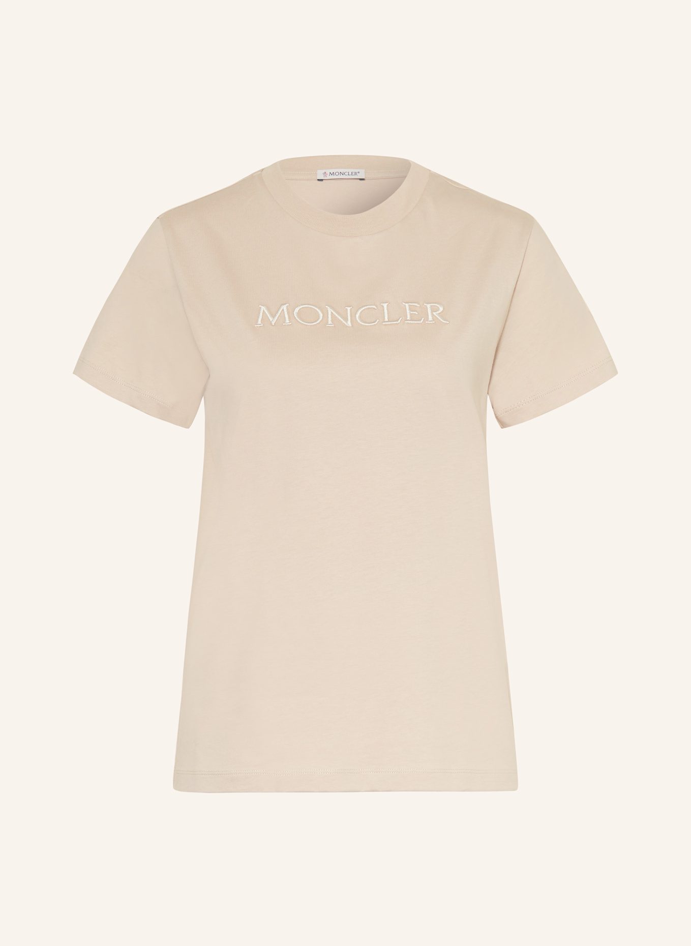 MONCLER T-Shirt: BEIGE