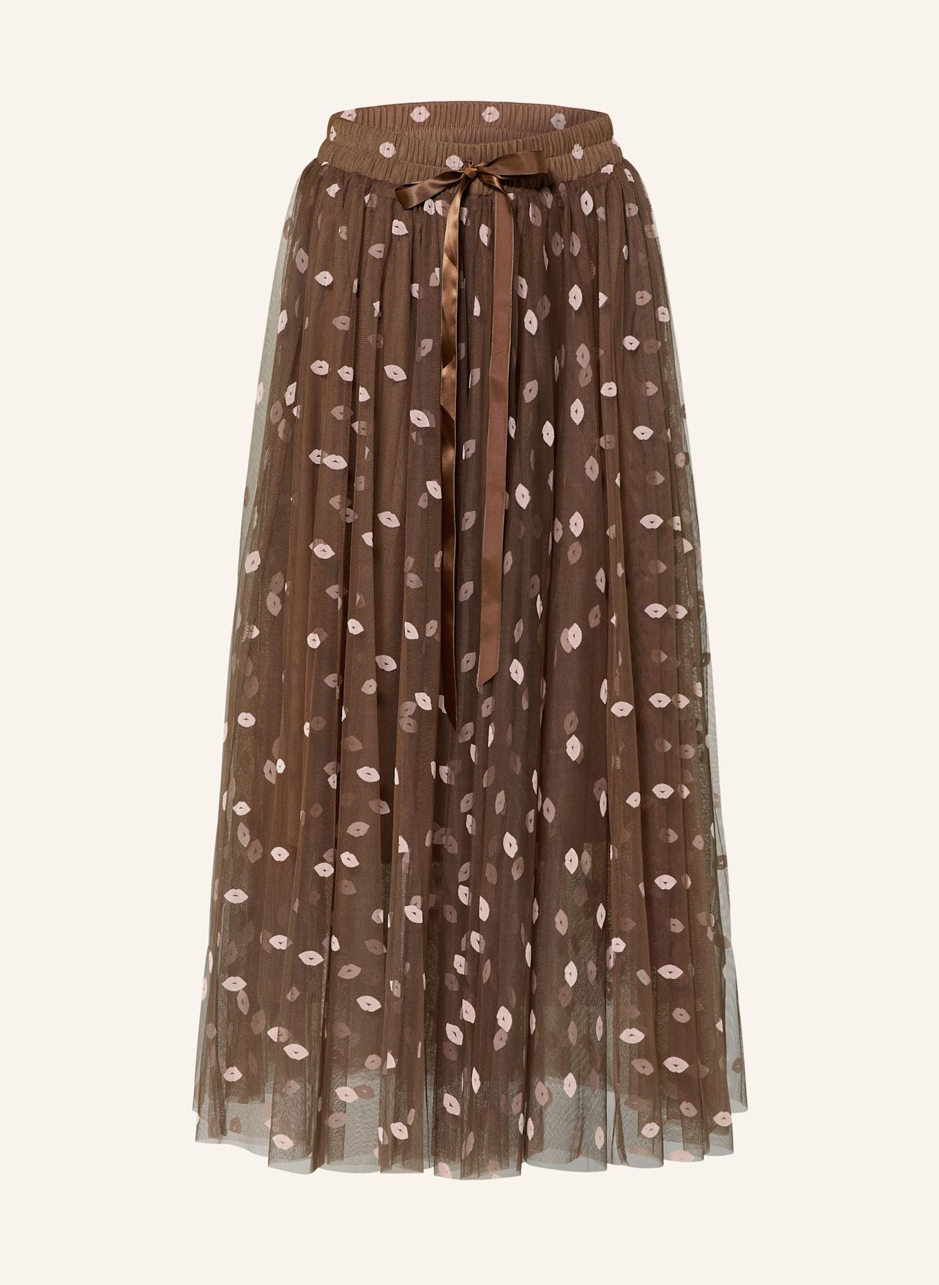 miss goodlife Tüllrock: BRAUN / ROSÉ