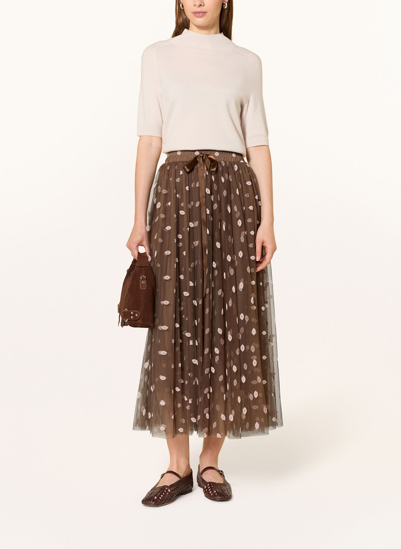 miss goodlife Tüllrock: BRAUN / ROSÉ