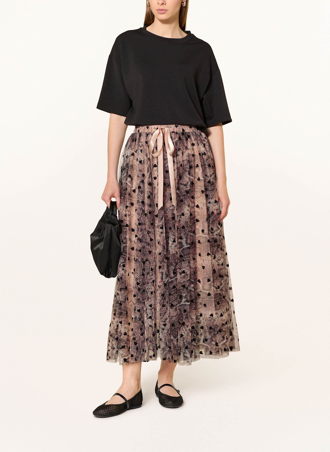 miss goodlife Tüllrock: ROSÉ / SCHWARZ