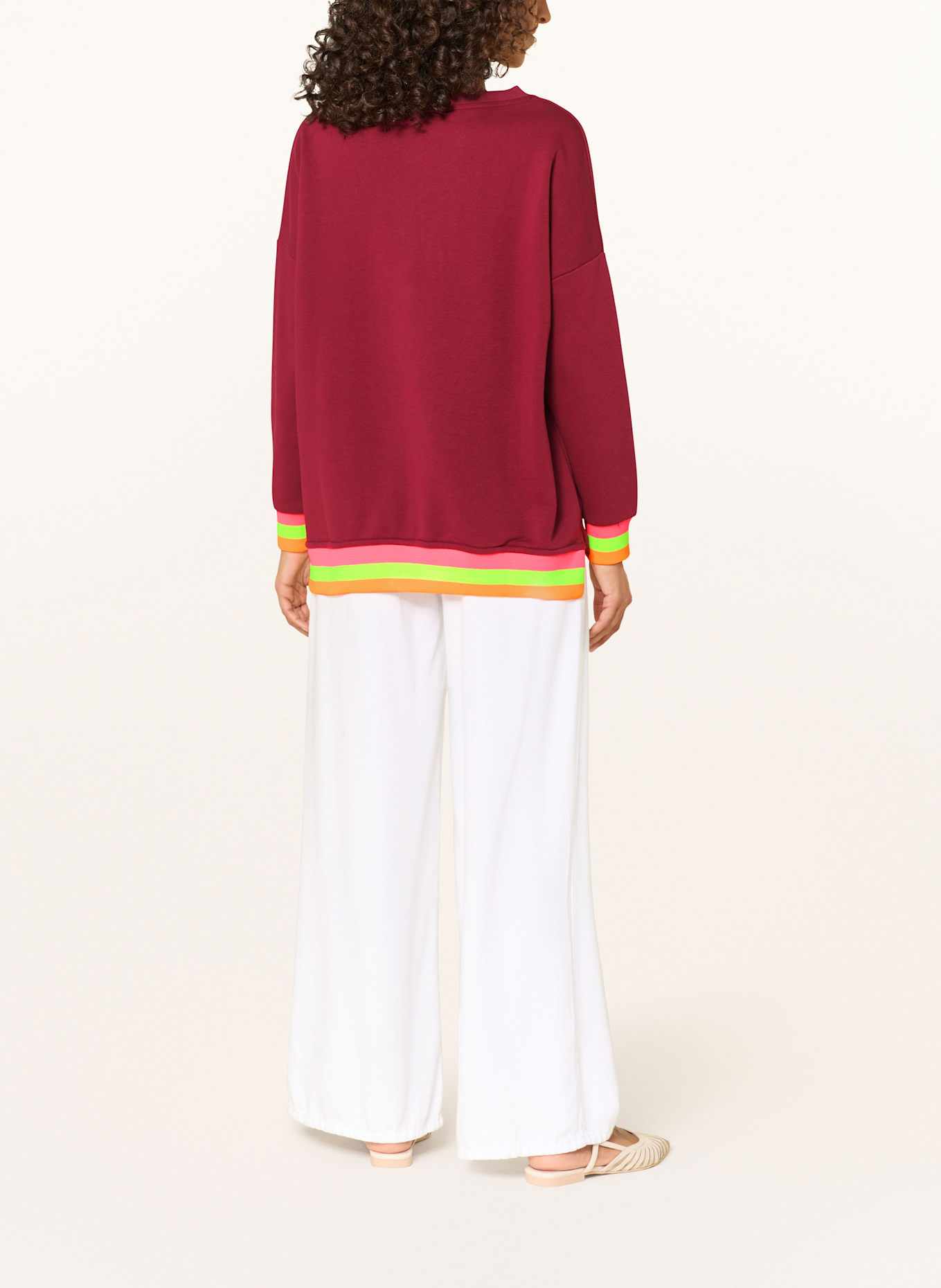miss goodlife Sweatshirt: DUNKELROT
