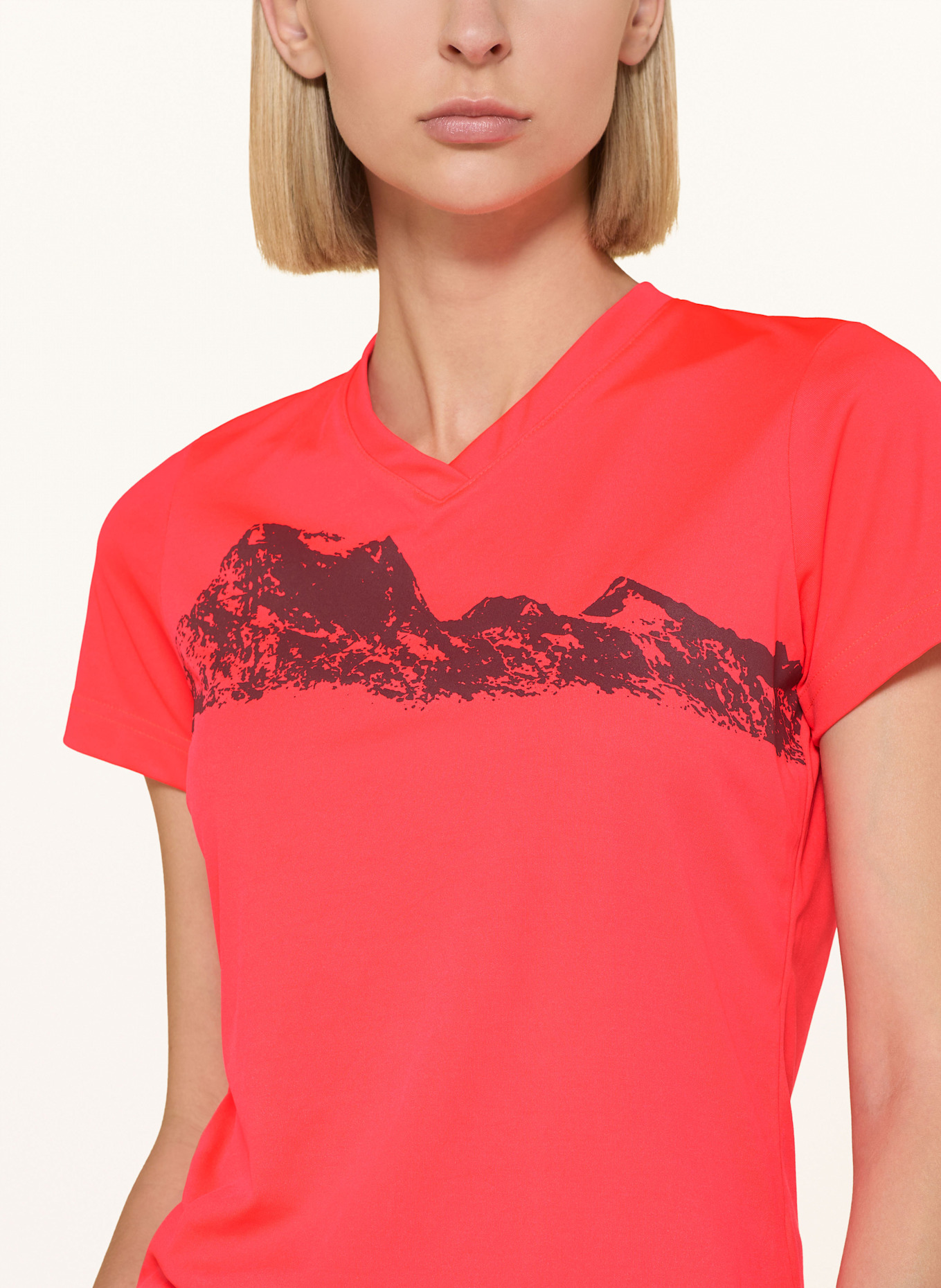 me°ru' T-Shirt CANTWELL: NEONPINK