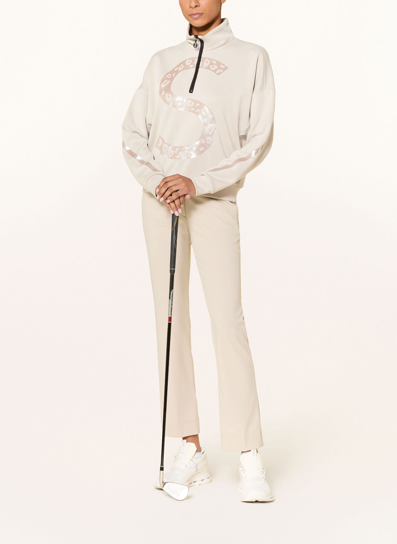 SPORTALM Sweatshirt: BEIGE