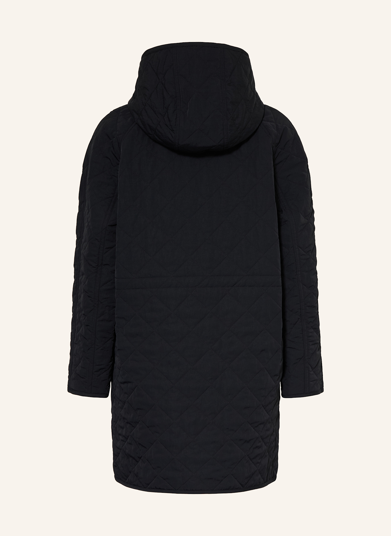 BURBERRY Płaszcz: CZARNY
