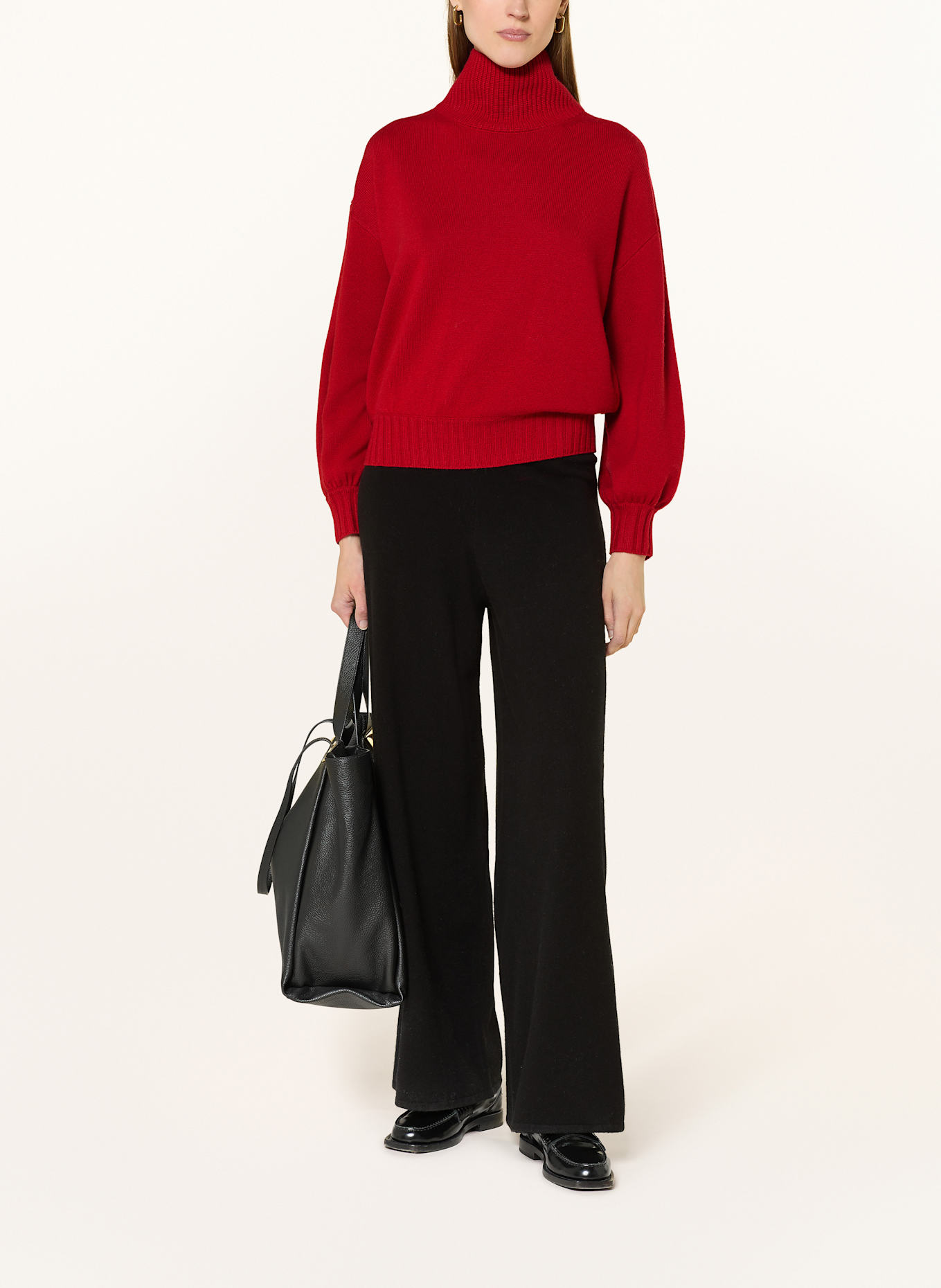 Bakaree Pullover: DUNKELROT