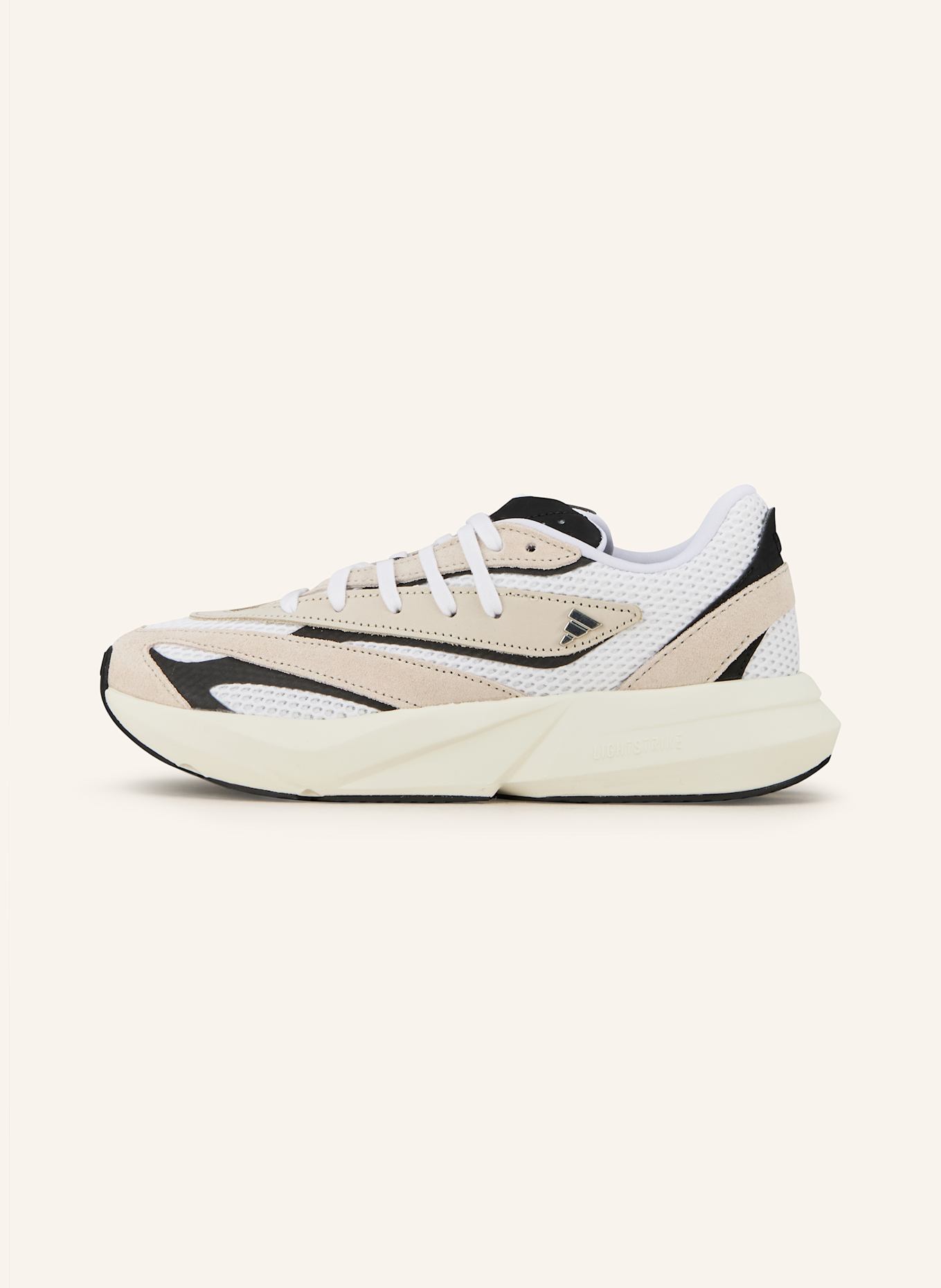 adidas Sneaker LIGHTBLAZE: WEISS/ BEIGE/ SCHWARZ