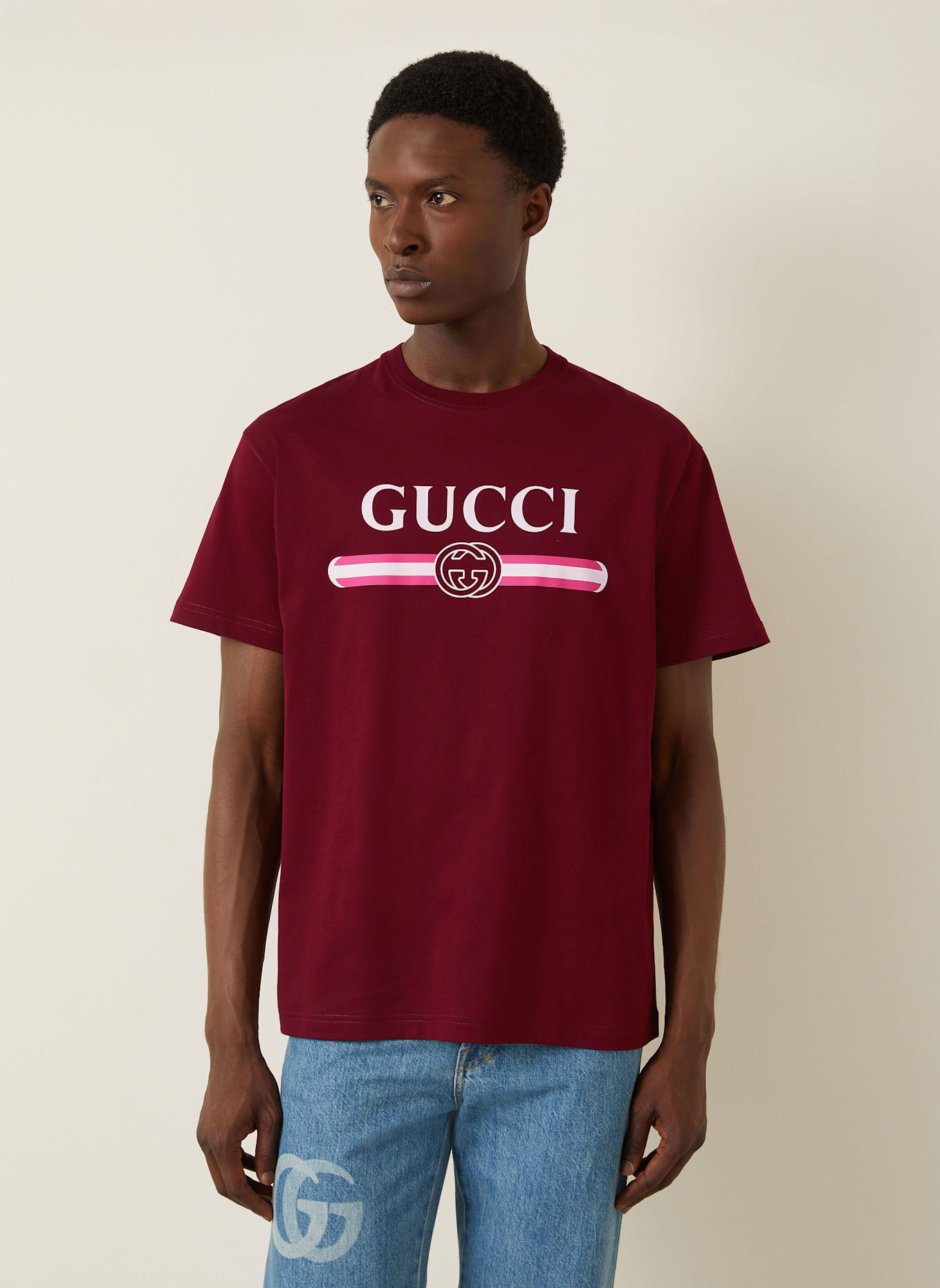 GUCCI T-Shirt: DUNKELROT