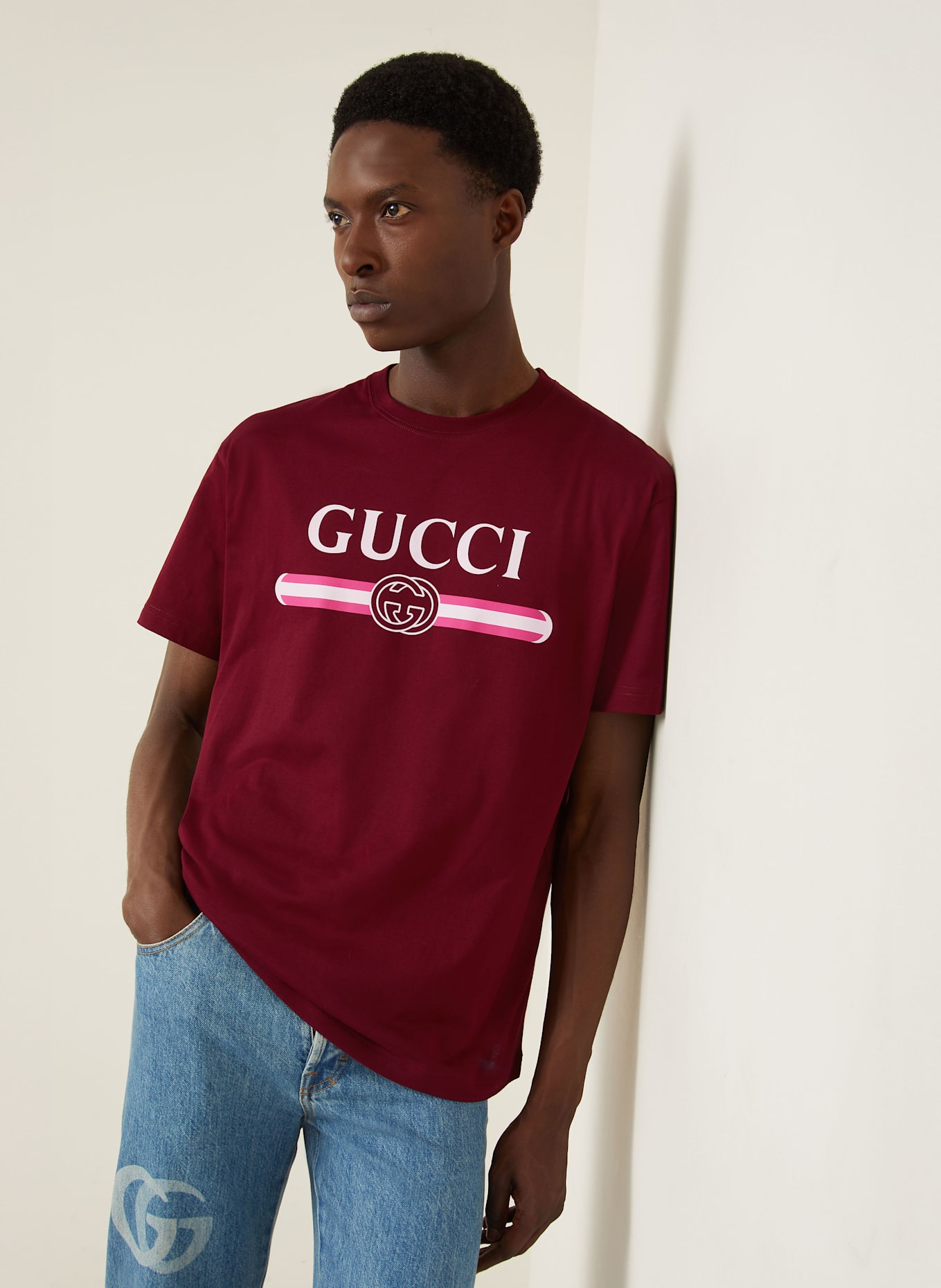 GUCCI T-Shirt: DUNKELROT