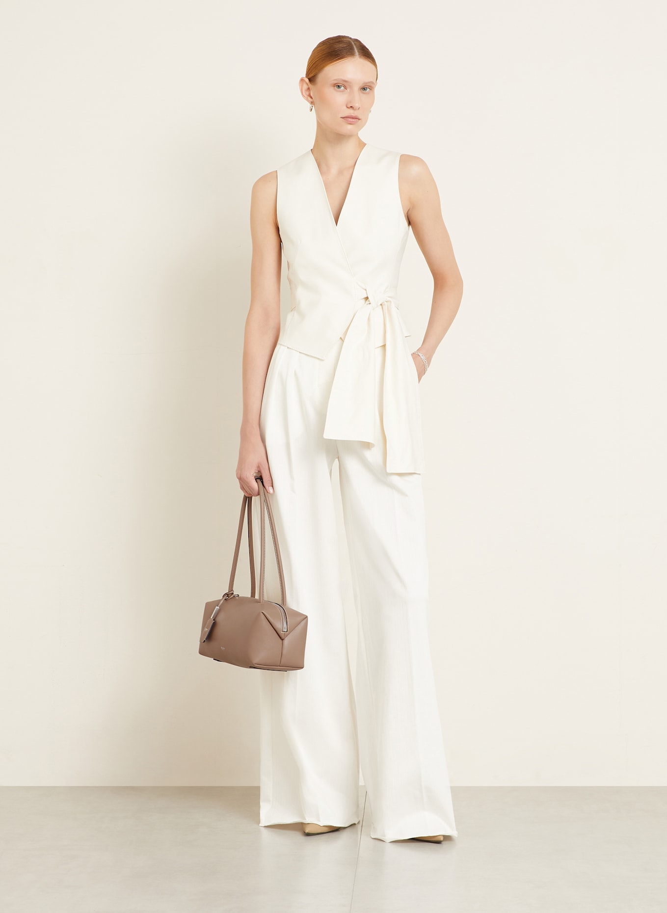 Max Mara Handtasche HOLDALL: BEIGE