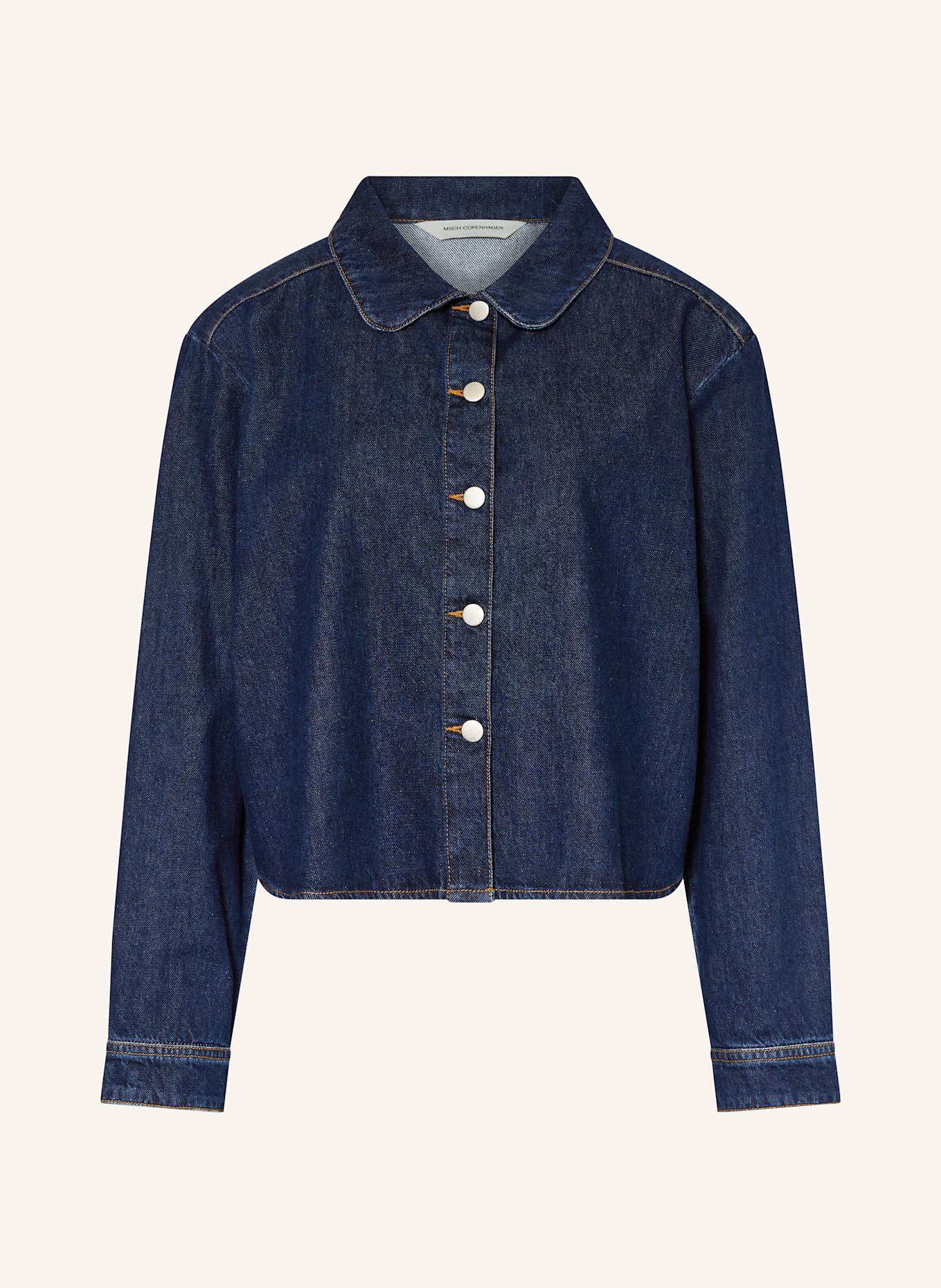 MSCH COPENHAGEN Jeans-Overjacket MSCHADNA ALENA: DUNKELBLAU