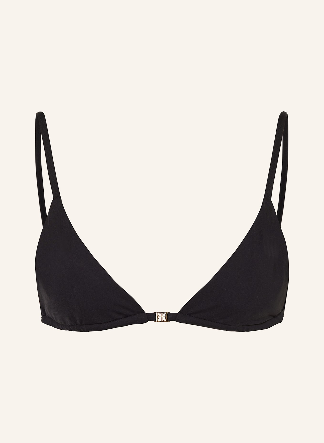 ANINE BING Triangel-Bikini-Top BELLAMY: SCHWARZ