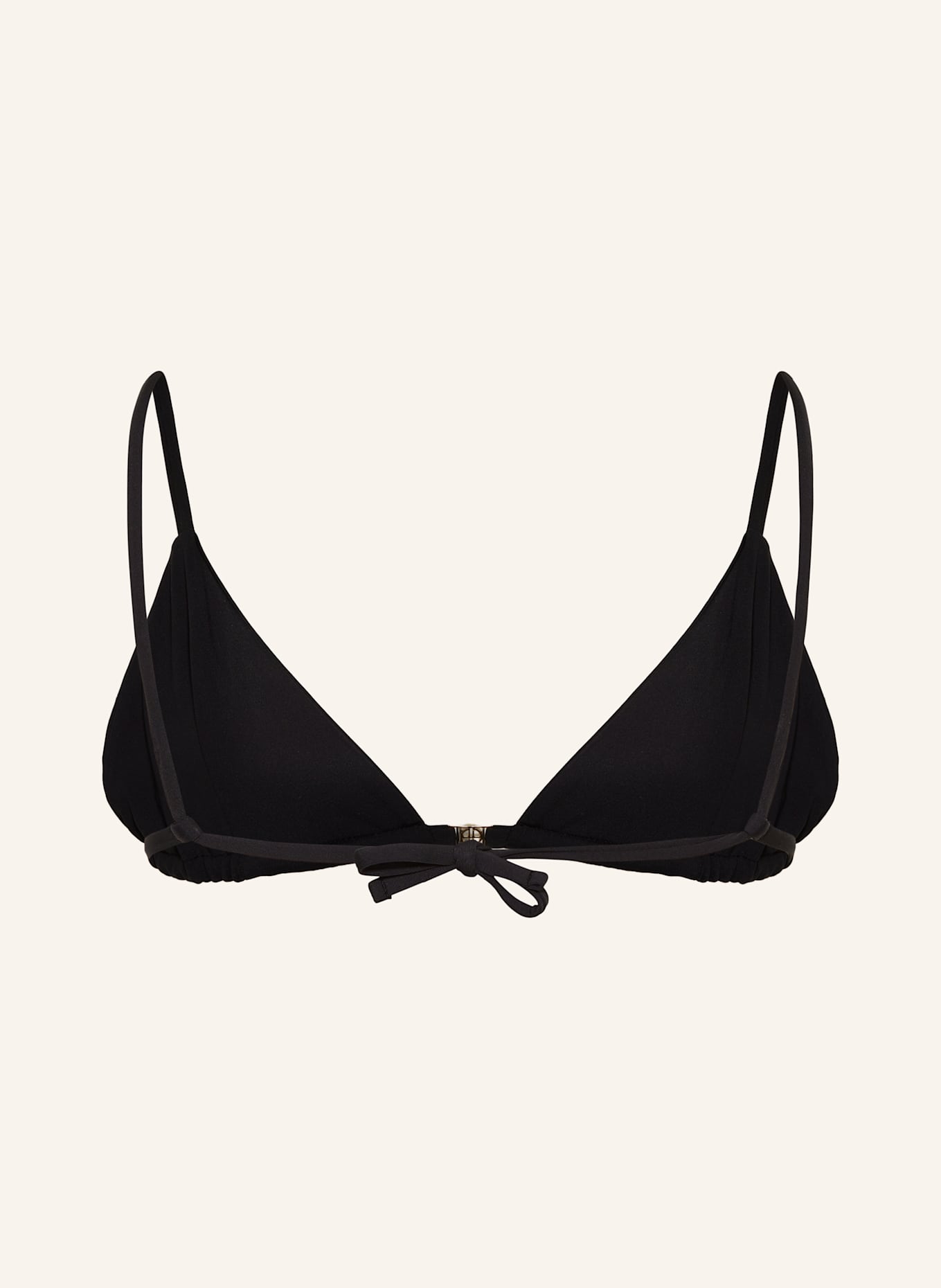 ANINE BING Triangel-Bikini-Top BELLAMY: SCHWARZ