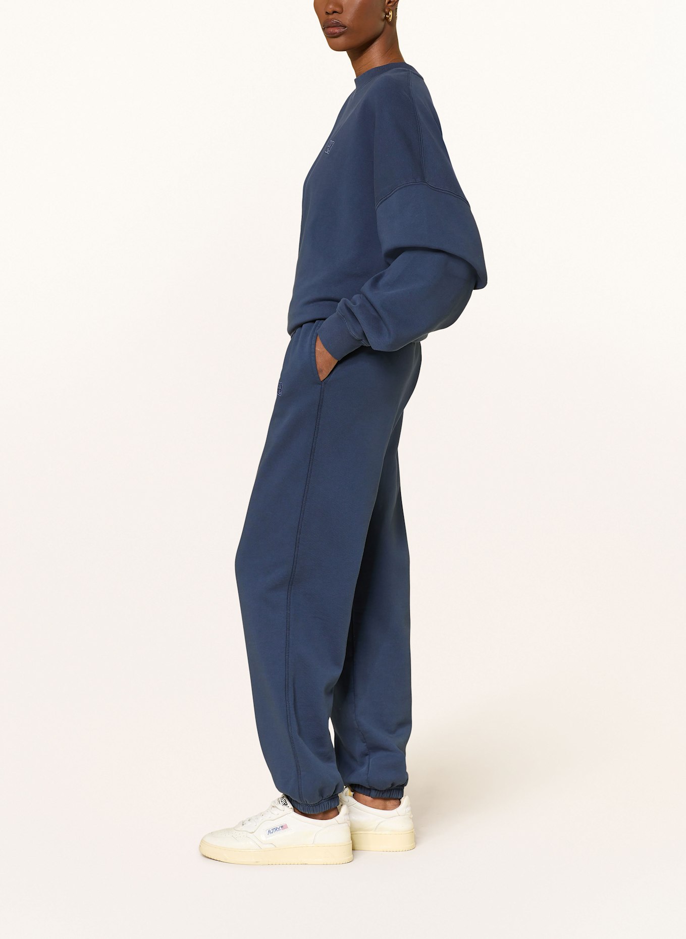 ANINE BING Tepláky KARTER: TMAVĚ MODRÁ