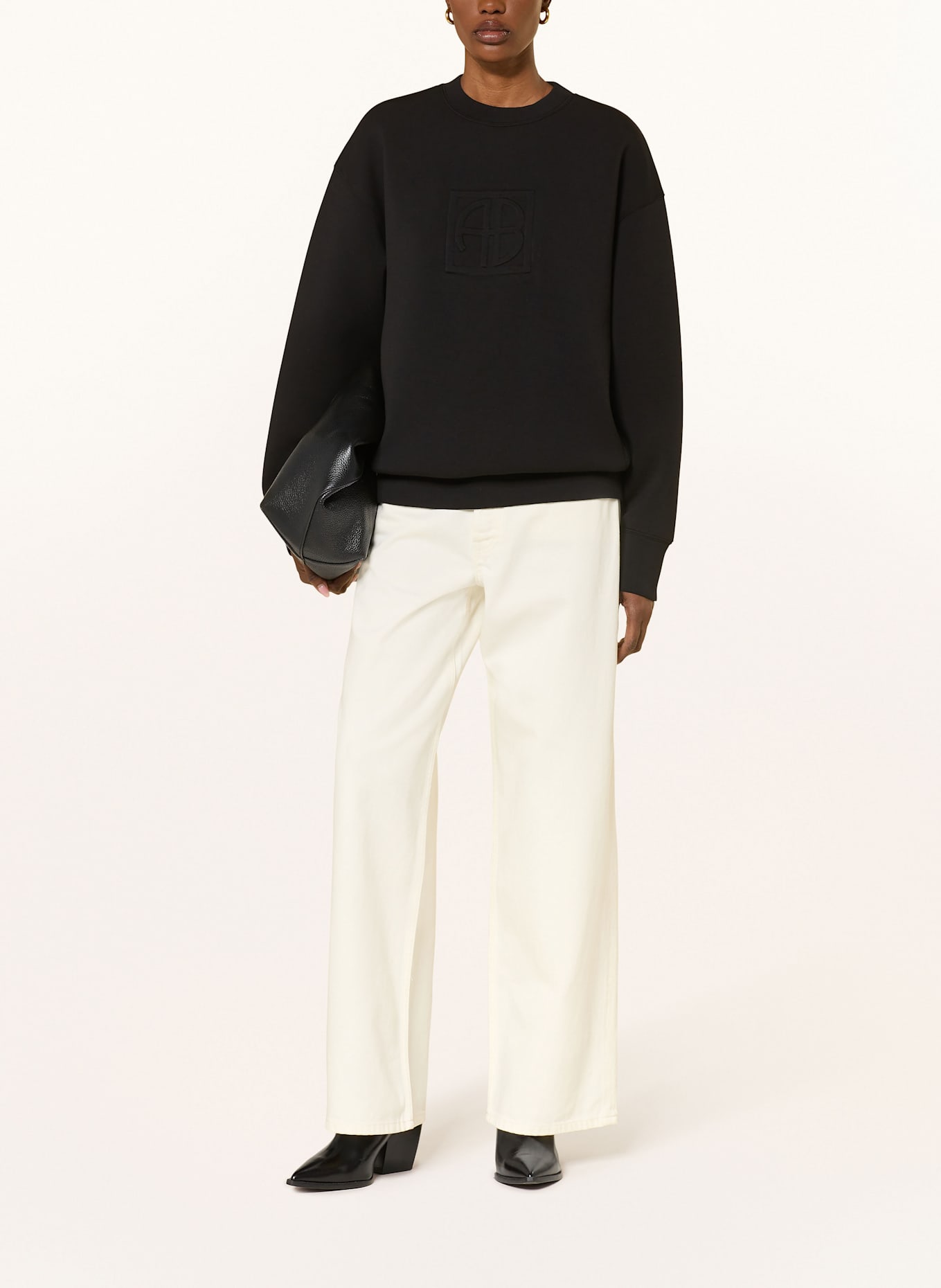 ANINE BING sweatshirt Match ALTO: SCHWARZ