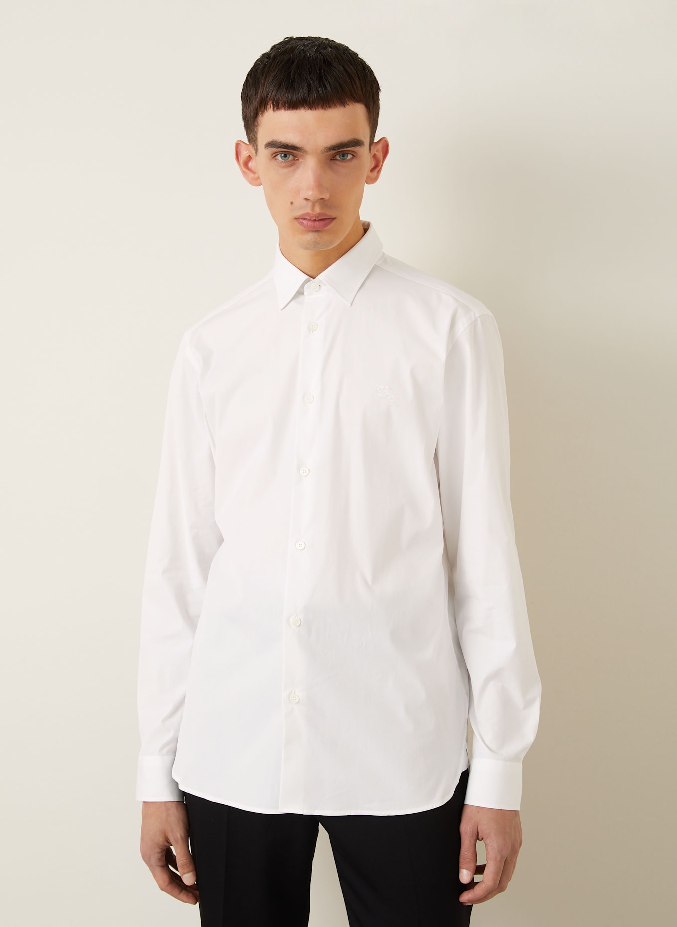 BURBERRY Koszula SHERFIELD comfort fit: BIAŁY