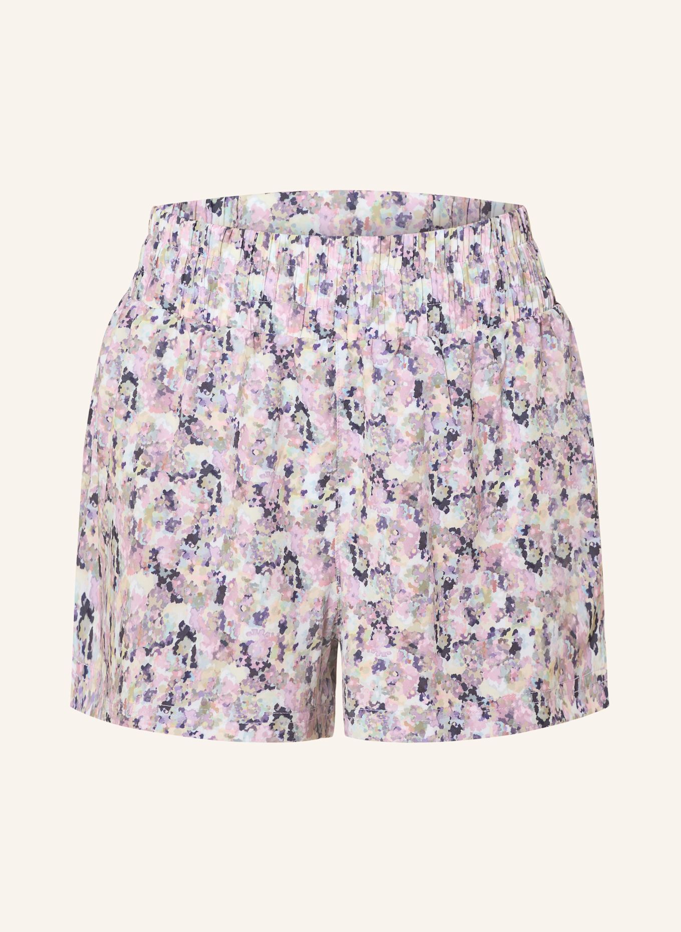 VARLEY 2-in1-Laufhose KALLIN: ROSÉ / GRÜN / DUNKELBLAU