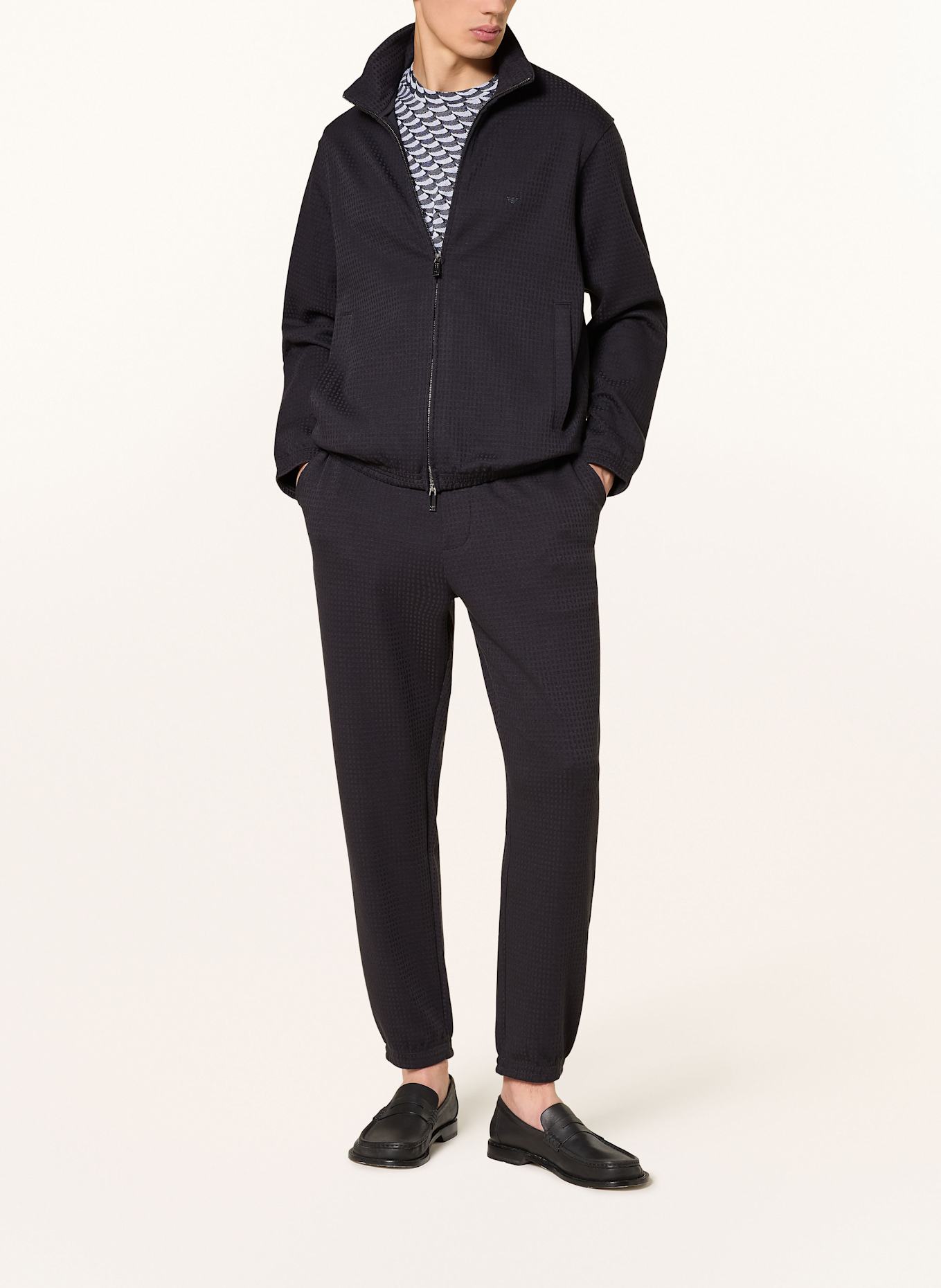 EMPORIO ARMANI Training jacket: DARK BLUE