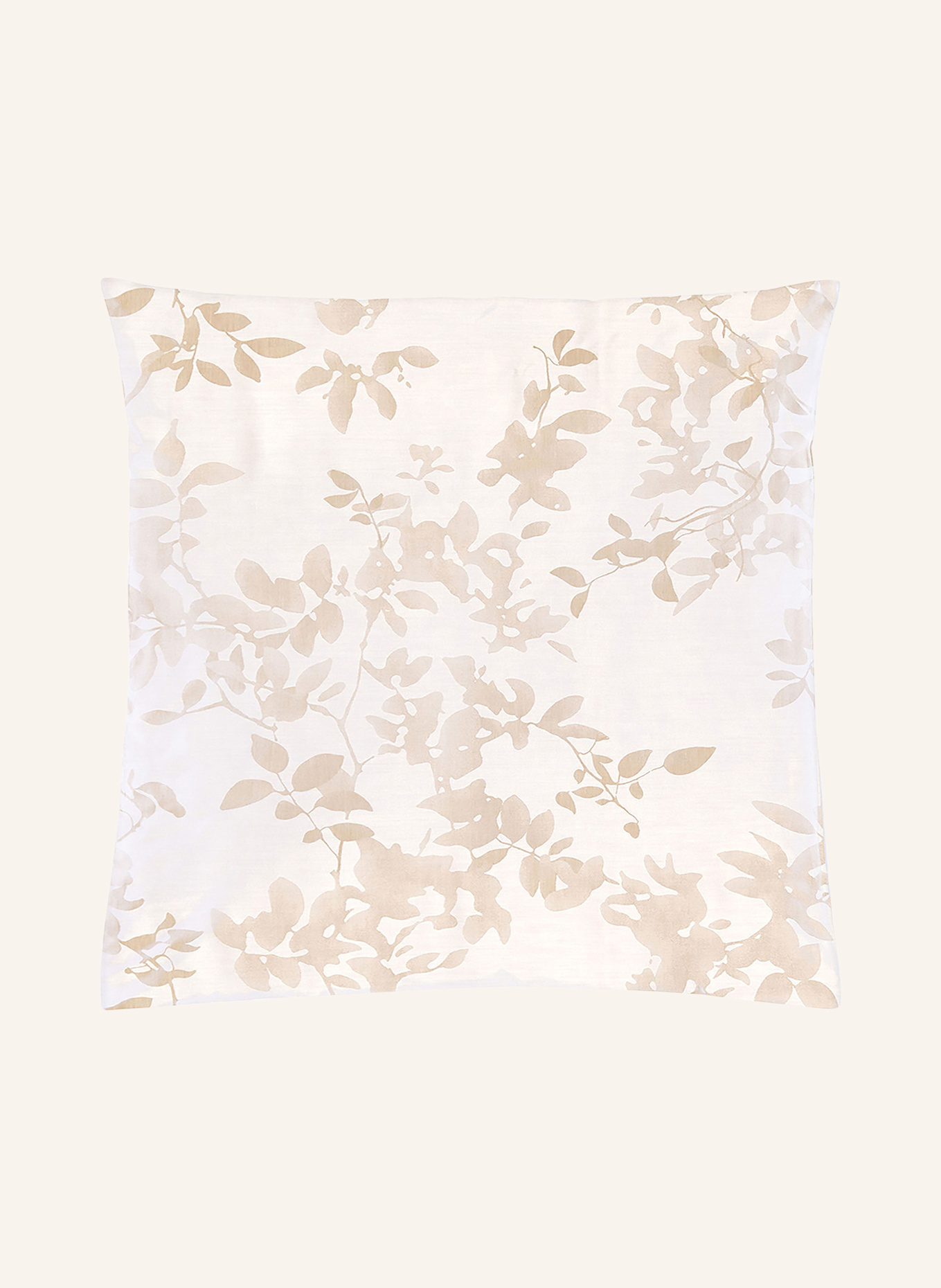 Christian Fischbacher Bettwäsche LEAVES: BEIGE