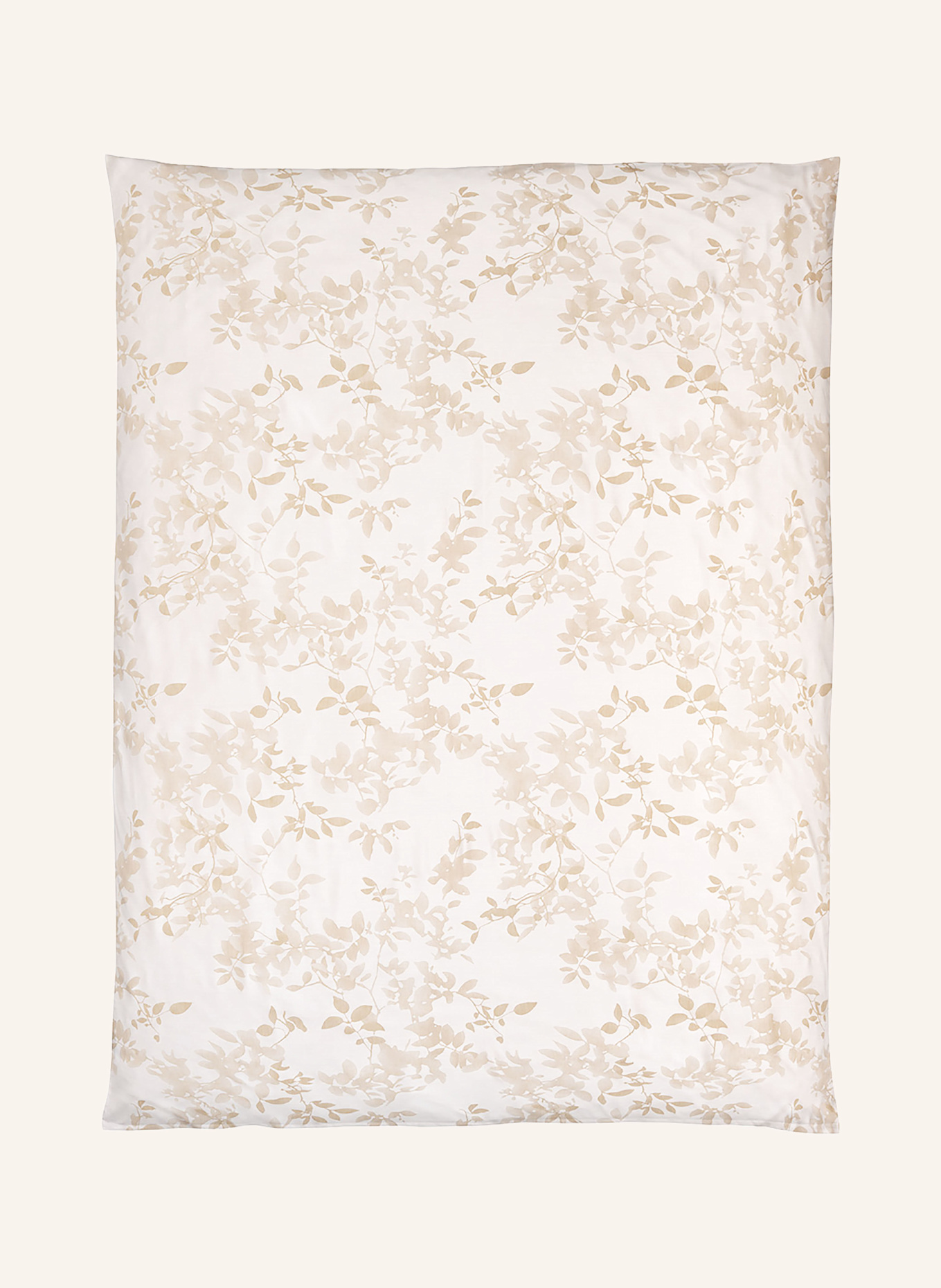 Christian Fischbacher Bettwäsche LEAVES: BEIGE