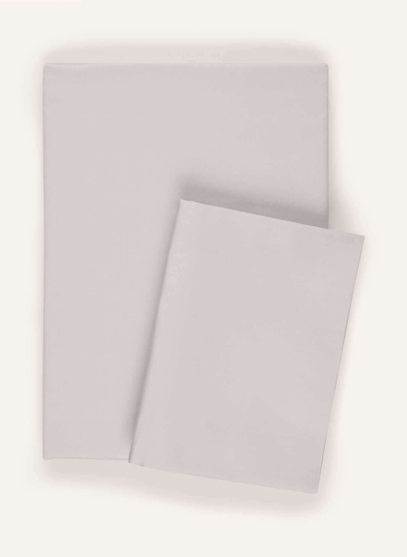 Christian Fischbacher Bettwäsche SATIN UNI: HELLGRAU