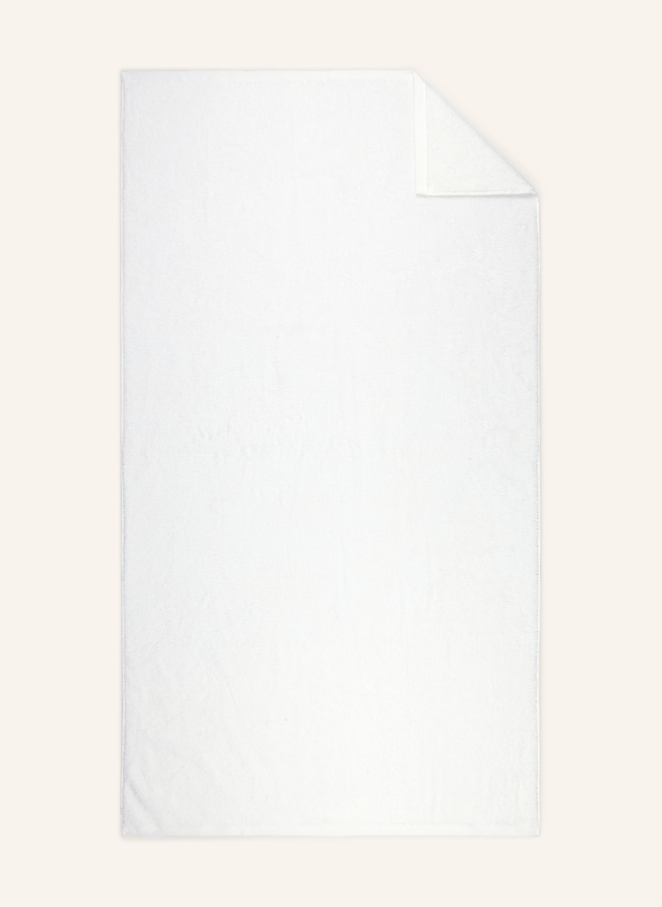 Christian Fischbacher Badetuch PURE: WEISS