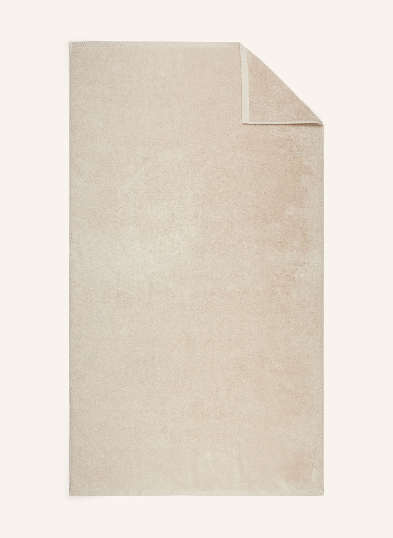 Christian Fischbacher Badetuch PURE: BEIGE