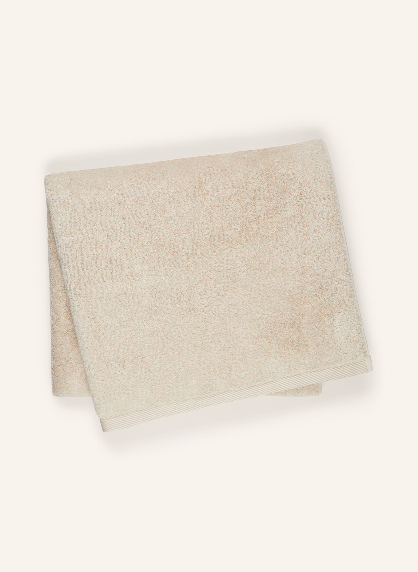Christian Fischbacher Badetuch PURE: BEIGE