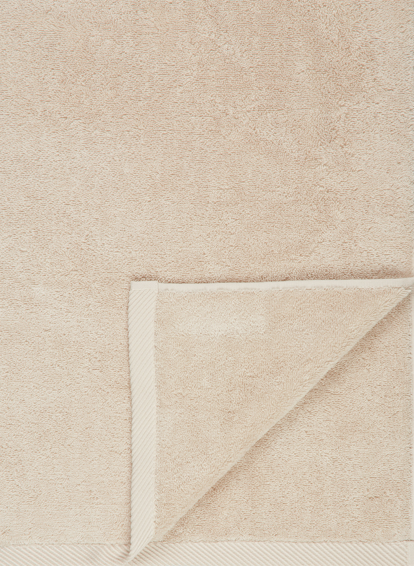 Christian Fischbacher Badetuch PURE: BEIGE