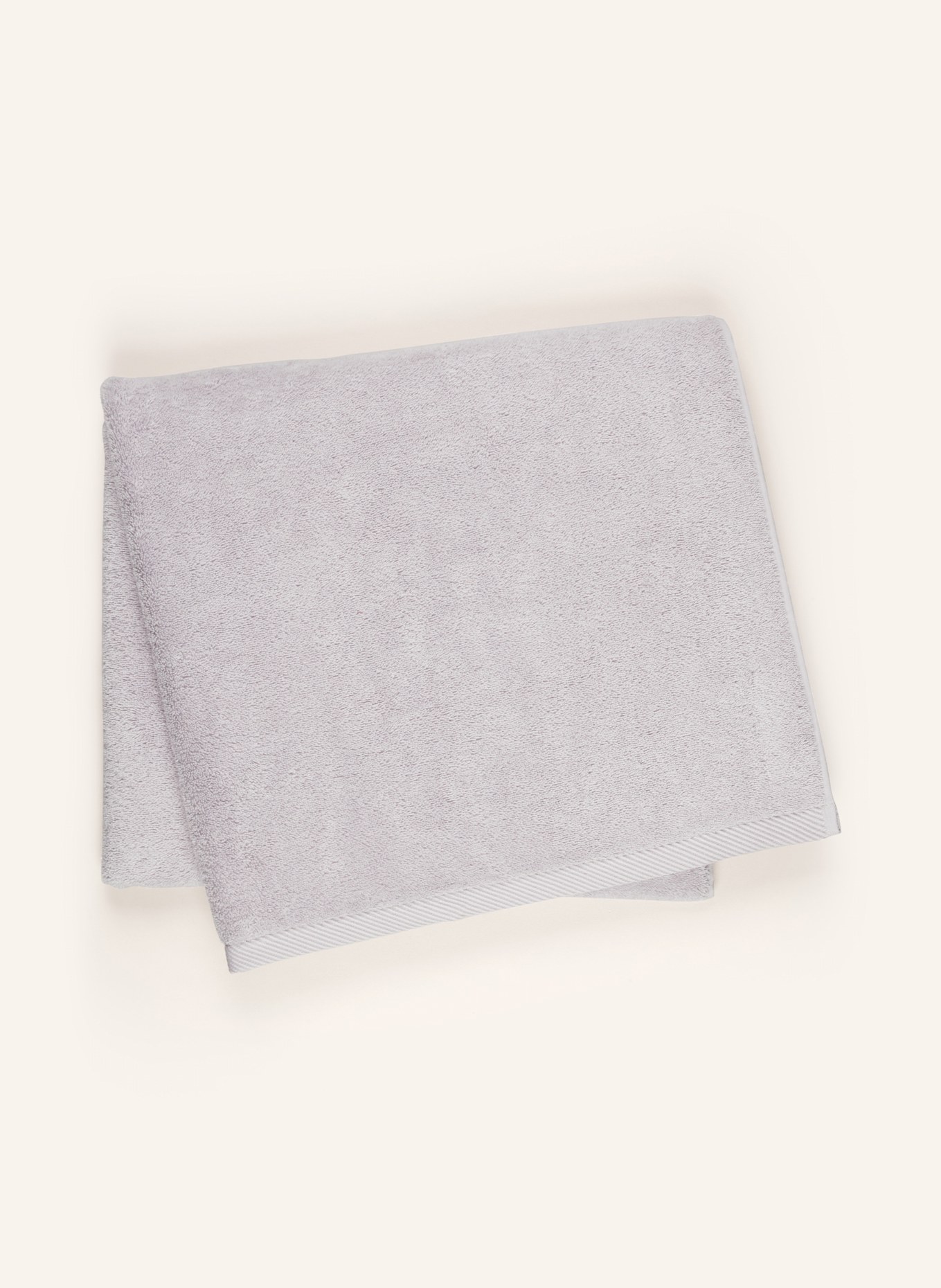 Christian Fischbacher Badetuch PURE: HELLGRAU
