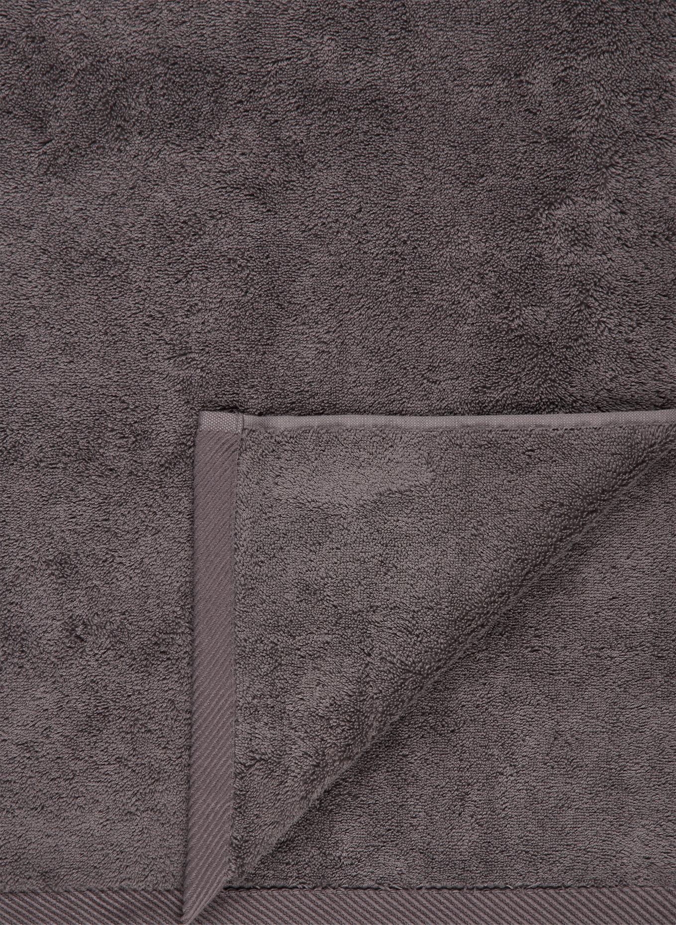 Christian Fischbacher Badetuch PURE: DUNKELGRAU