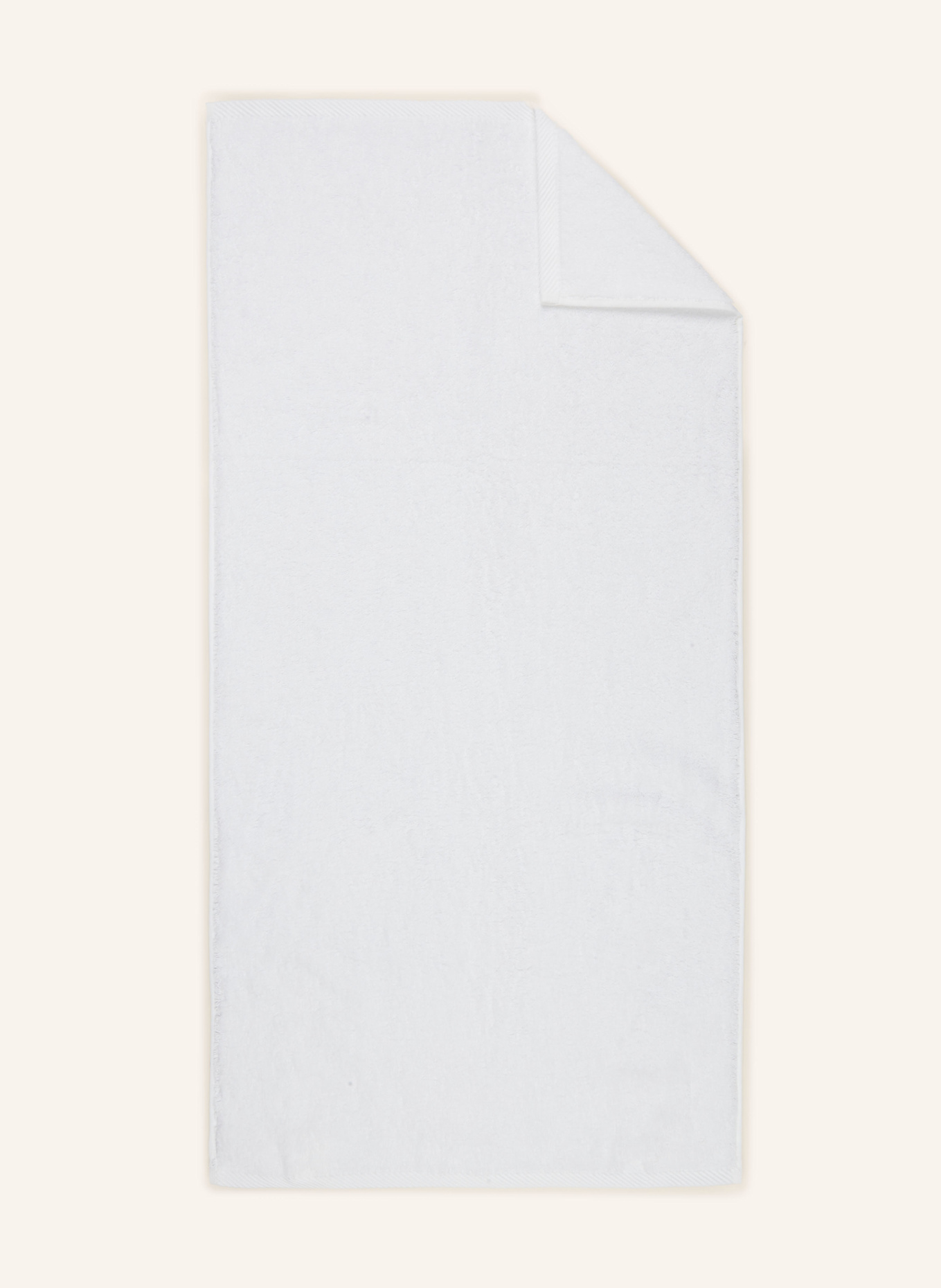 Christian Fischbacher Handtuch PURE: WEISS