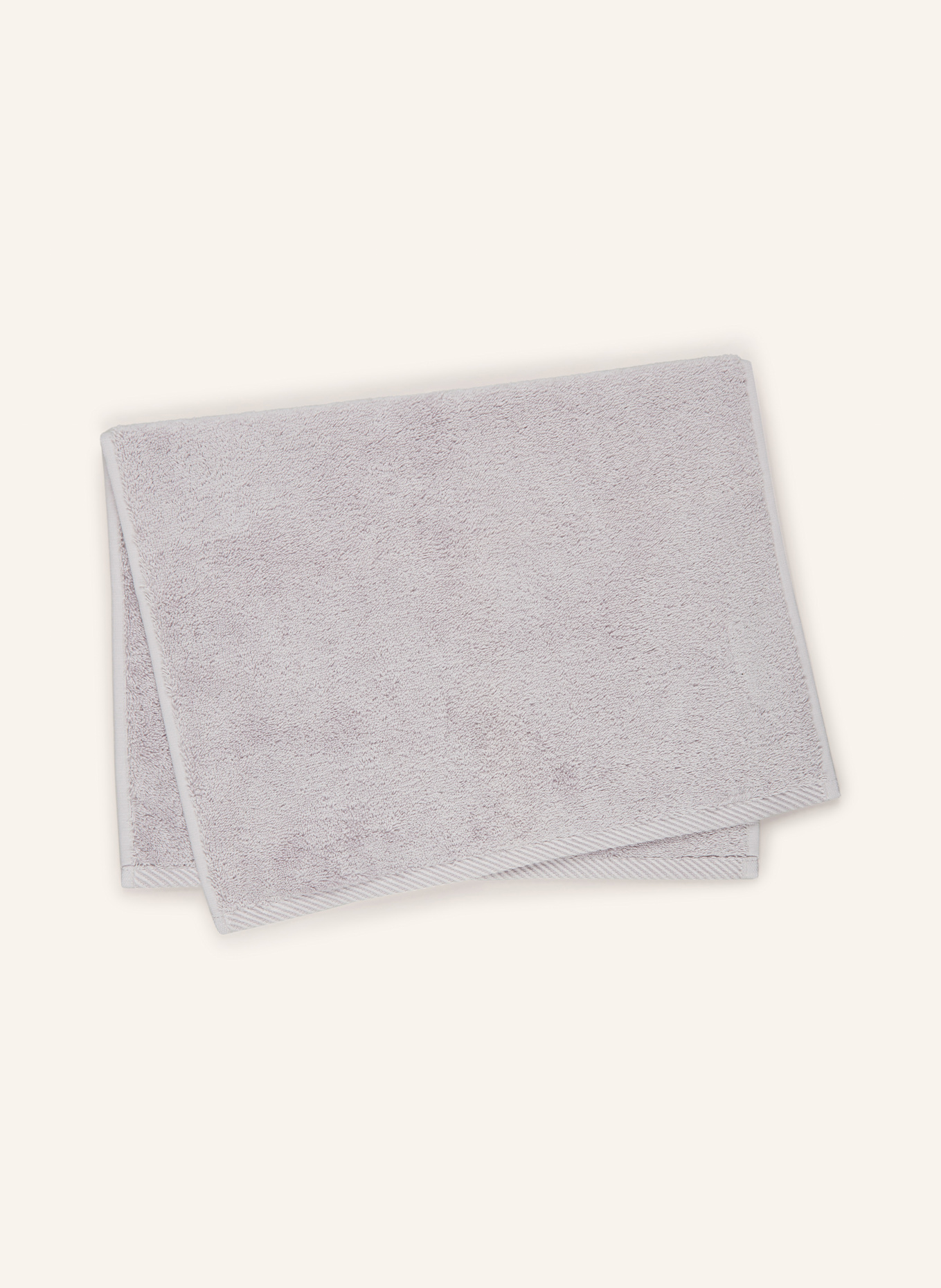 Christian Fischbacher Gästehandtuch PURE: HELLGRAU