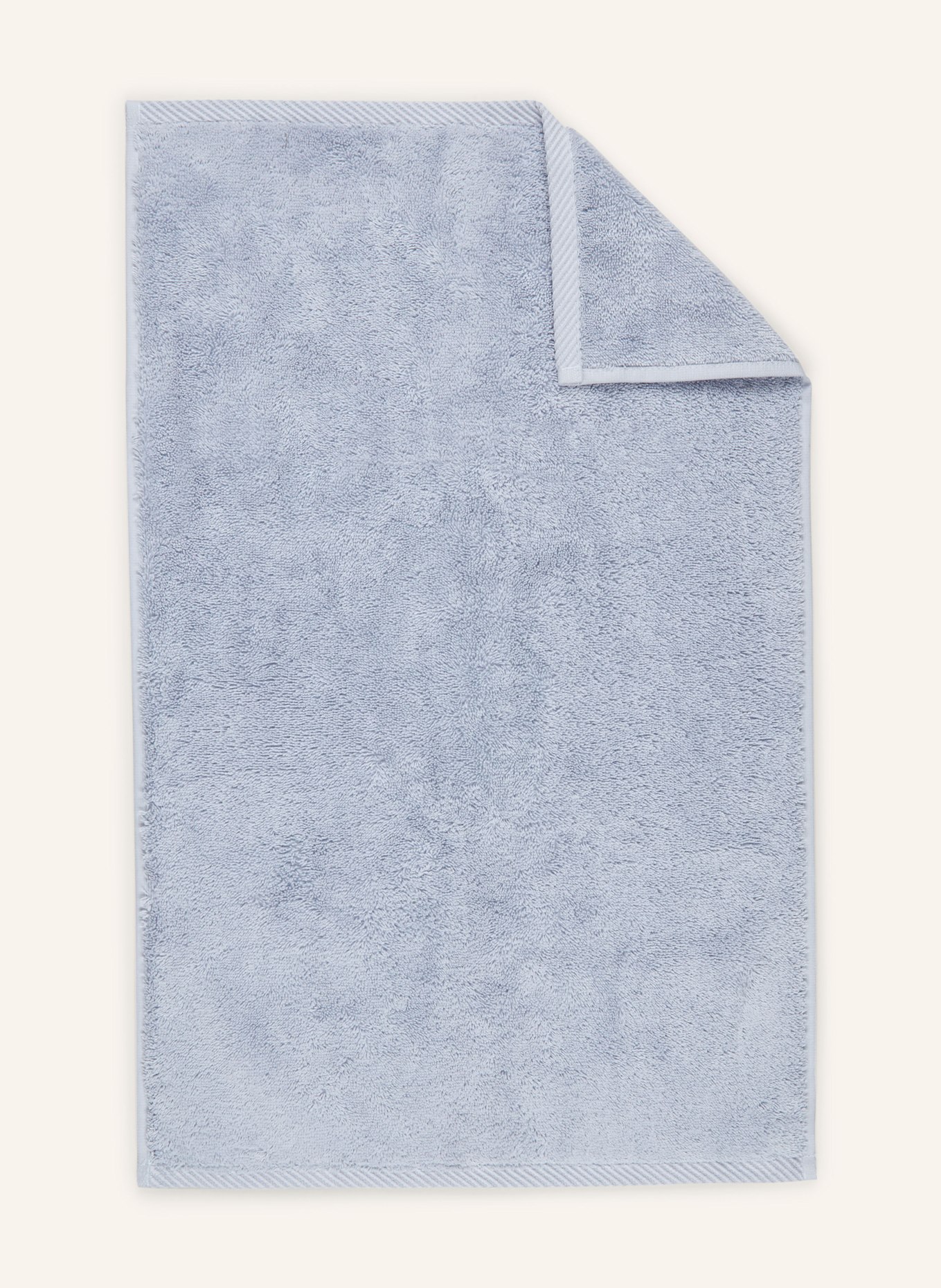 Christian Fischbacher Gästehandtuch PURE: HELLBLAU