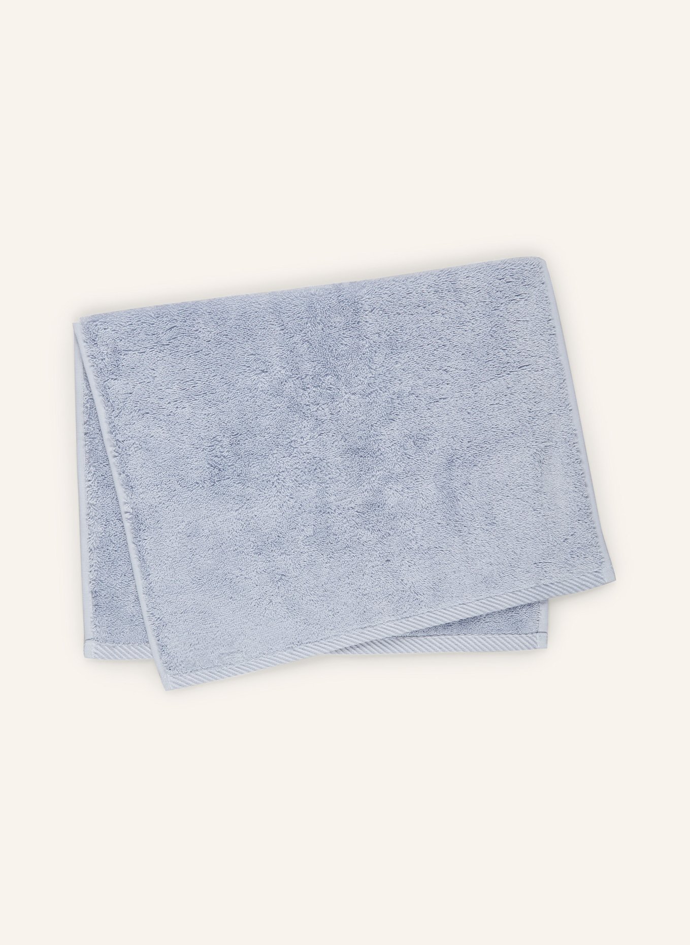 Christian Fischbacher Gästehandtuch PURE: HELLBLAU