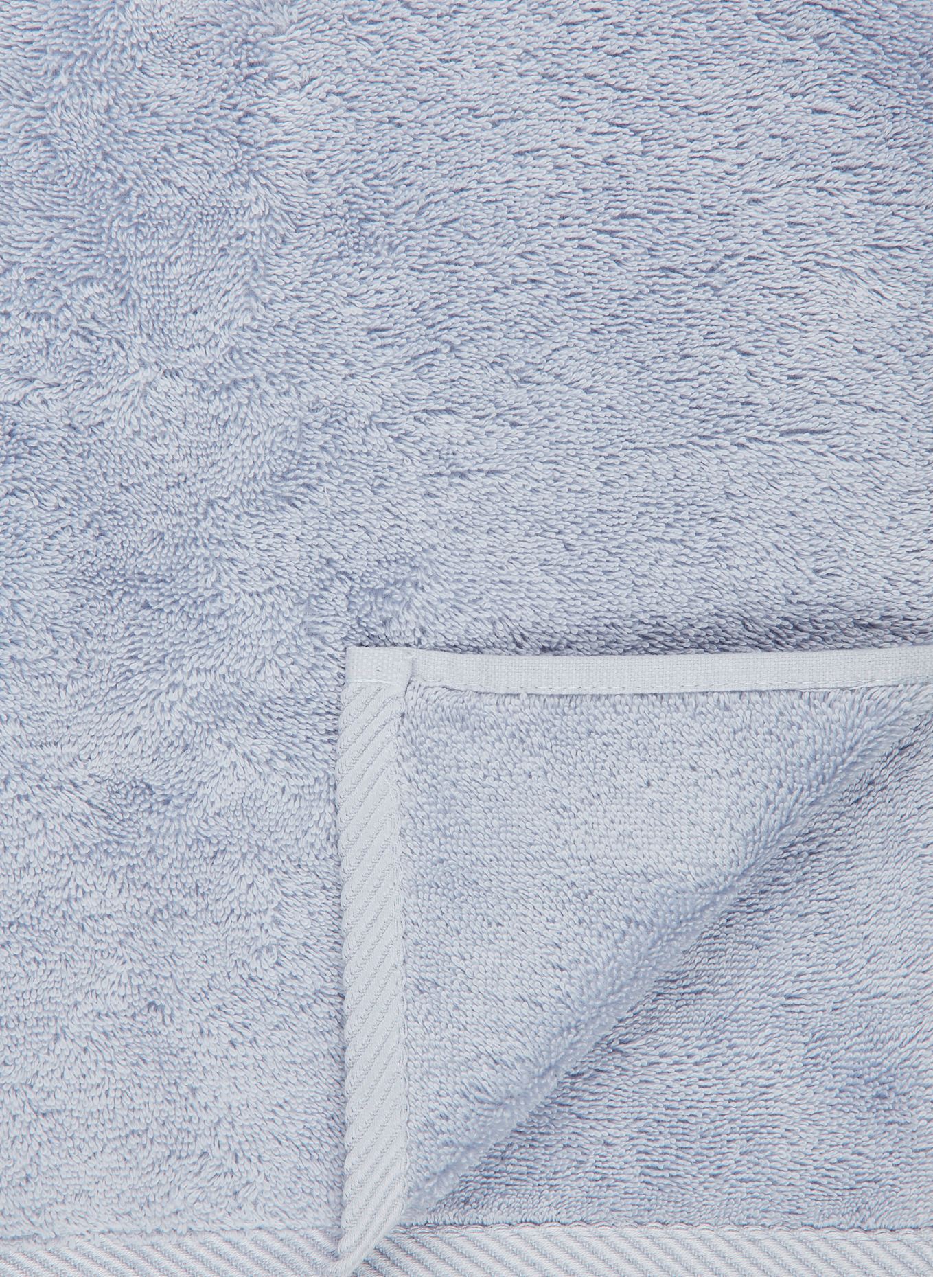 Christian Fischbacher Gästehandtuch PURE: HELLBLAU