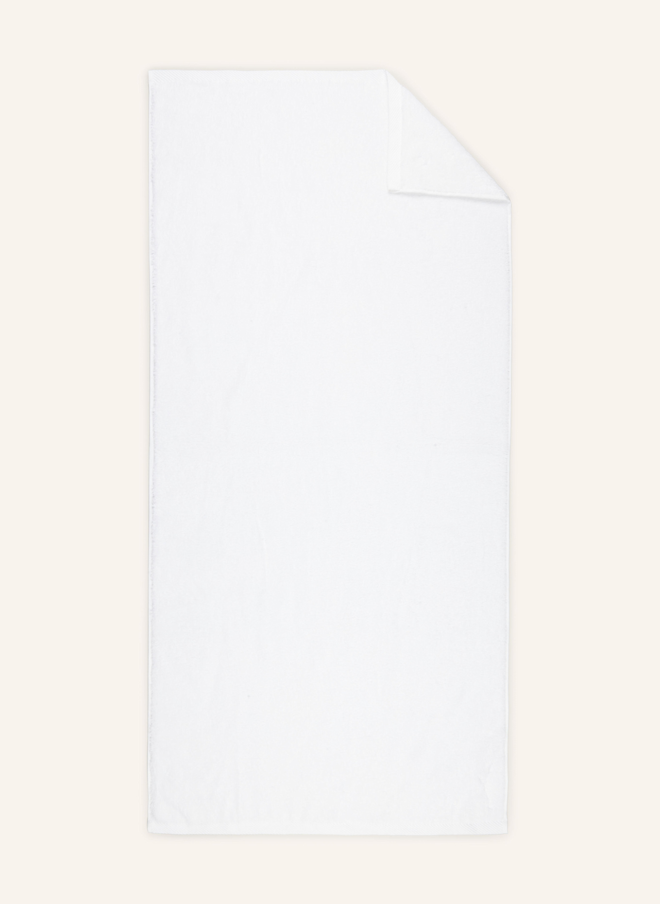 Christian Fischbacher Duschtuch PURE: WEISS