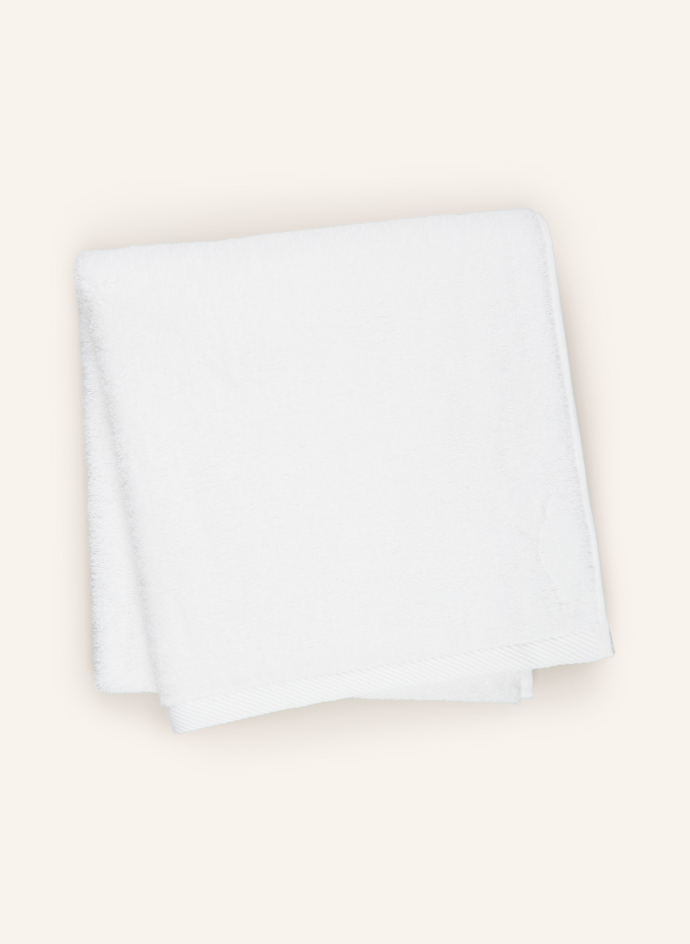 Christian Fischbacher Duschtuch PURE: WEISS