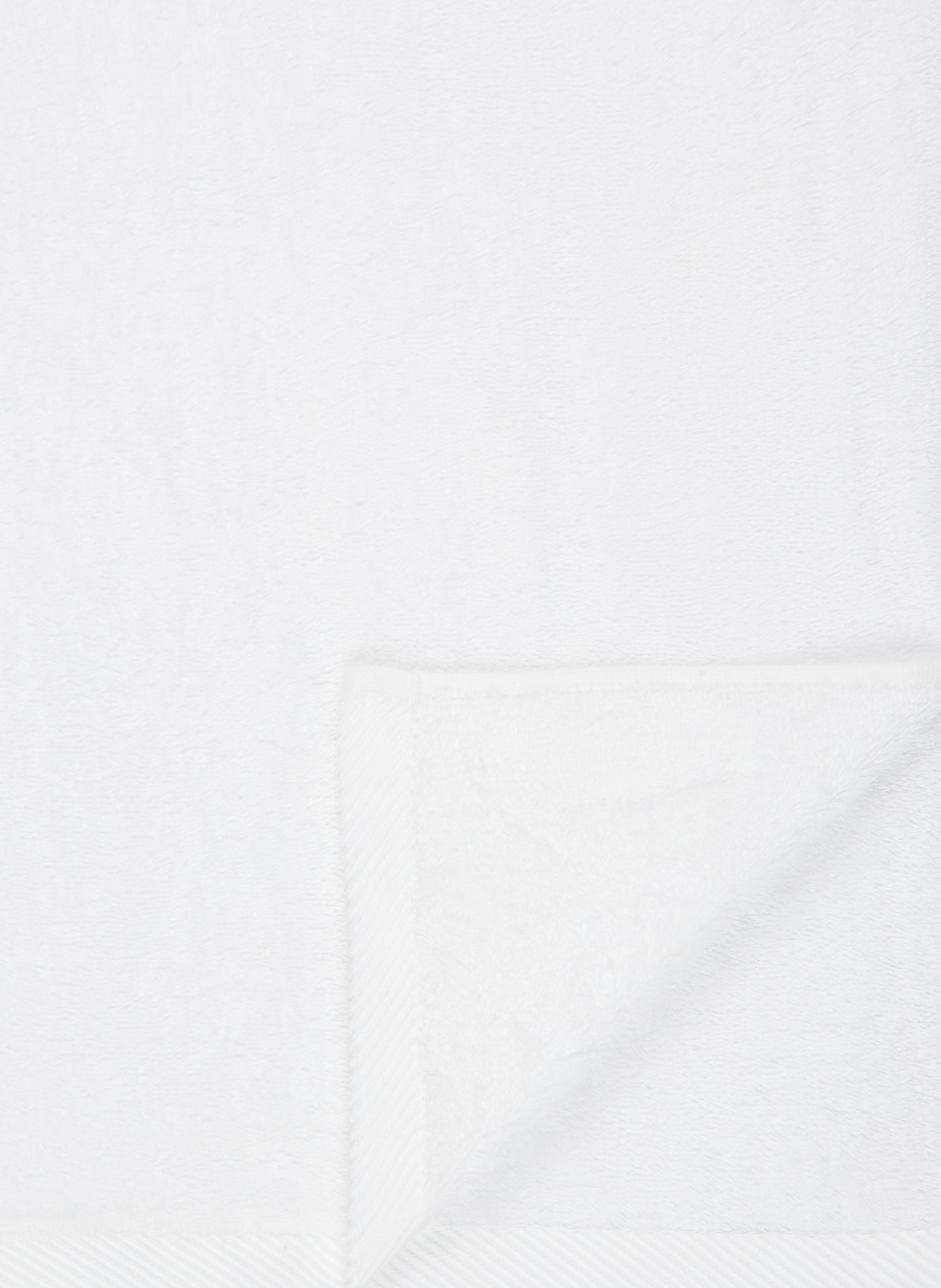 Christian Fischbacher Duschtuch PURE: WEISS