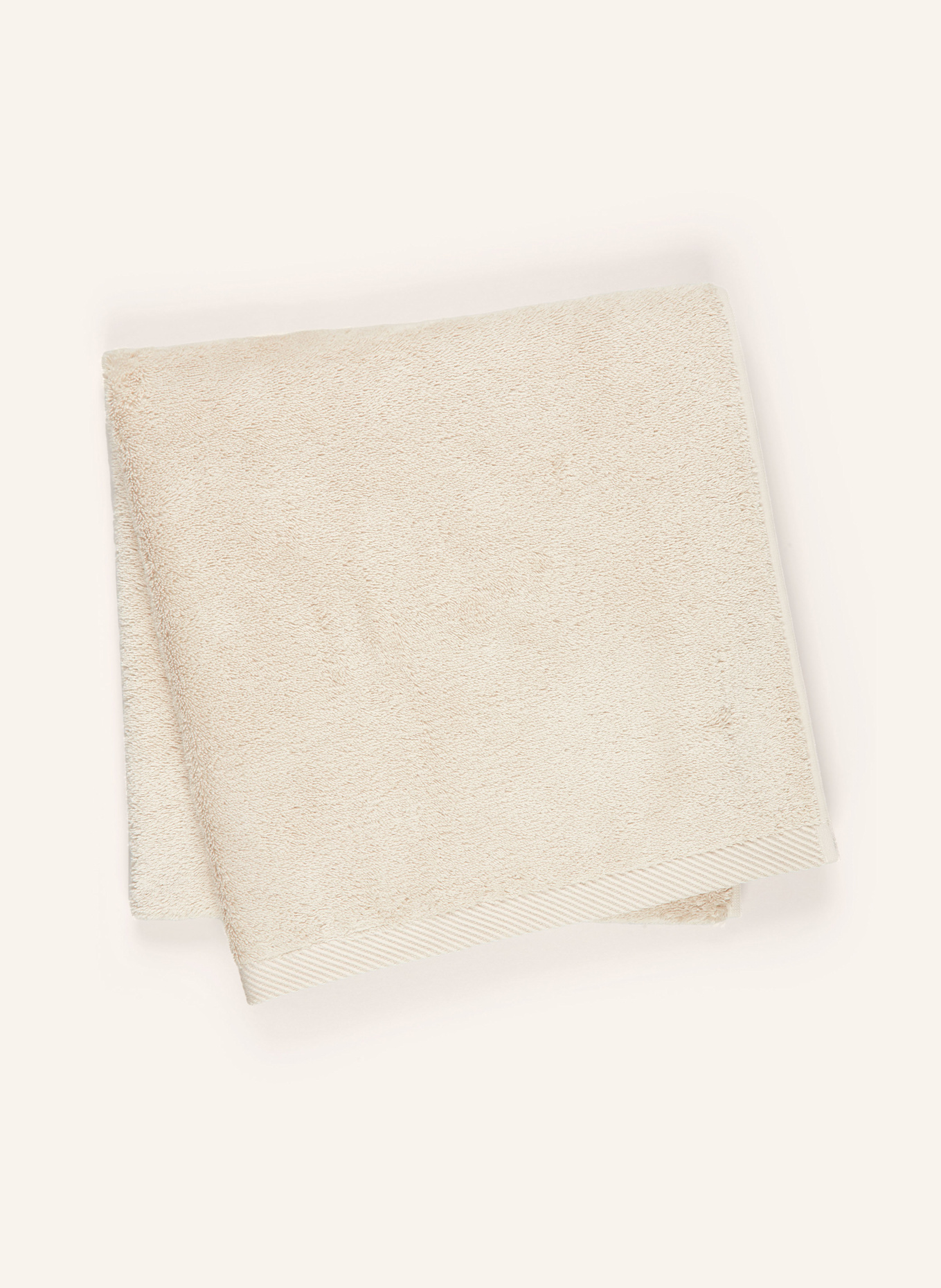 Christian Fischbacher Duschtuch PURE: BEIGE