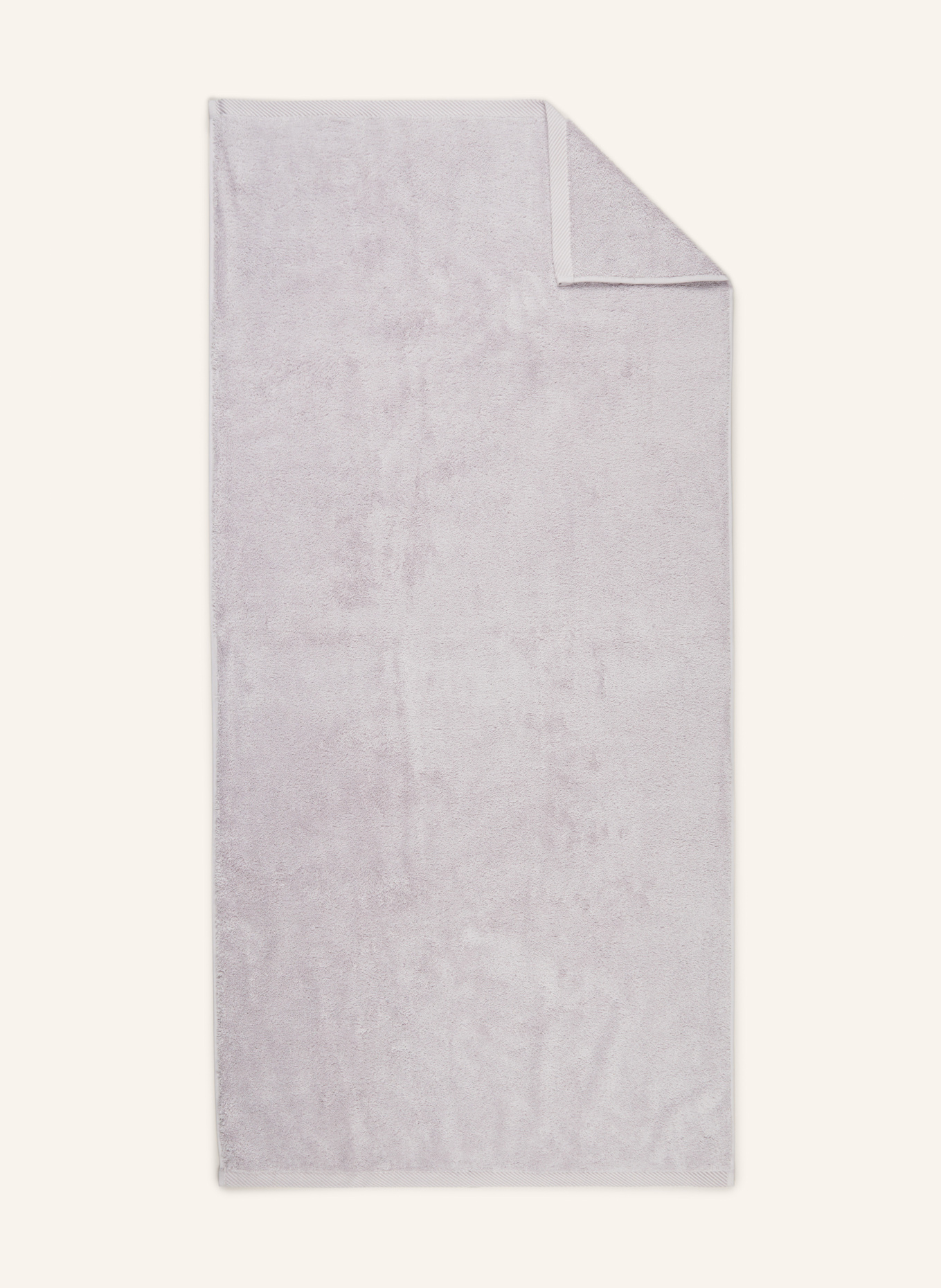 Christian Fischbacher Duschtuch PURE: HELLGRAU